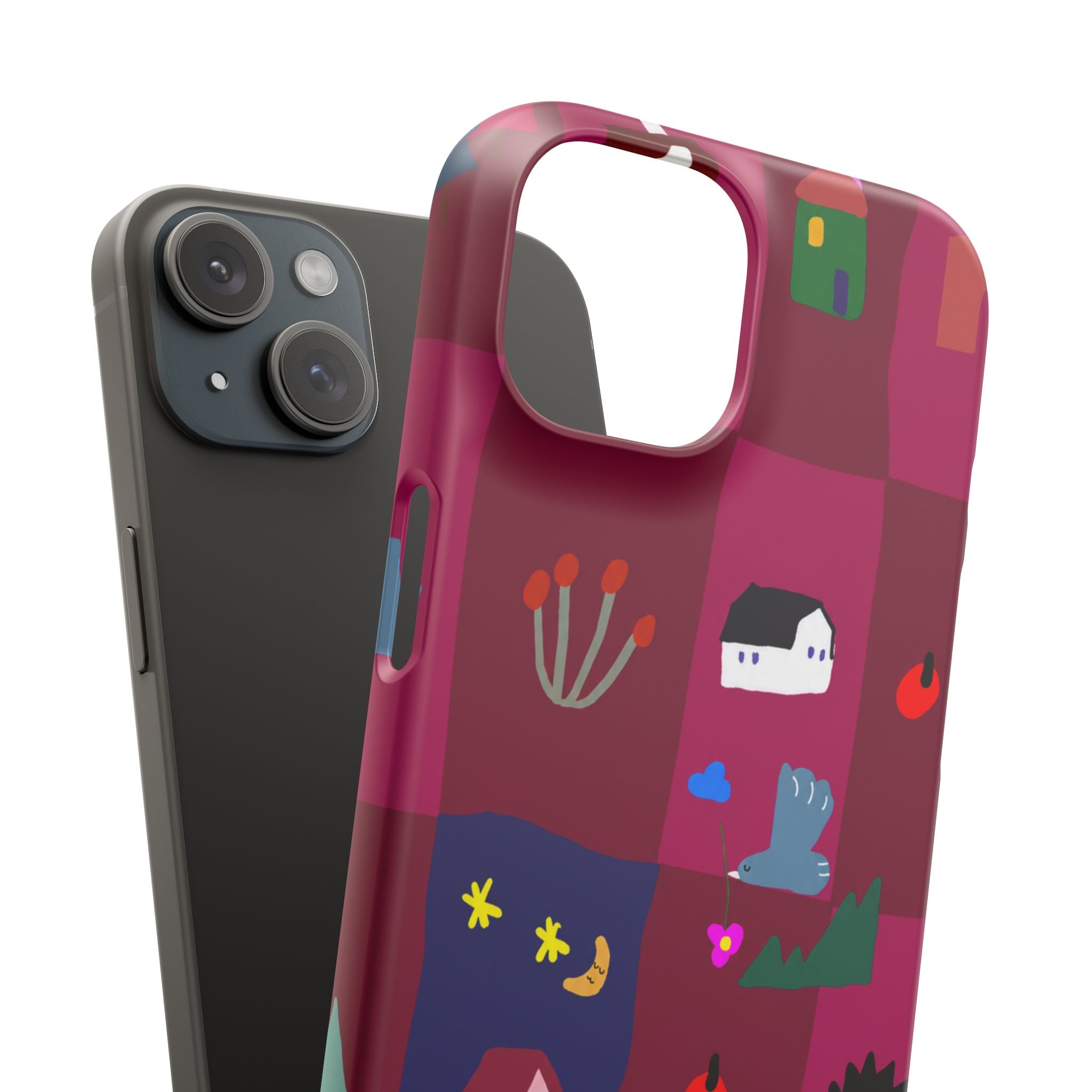 Whimsical Village Phone Case