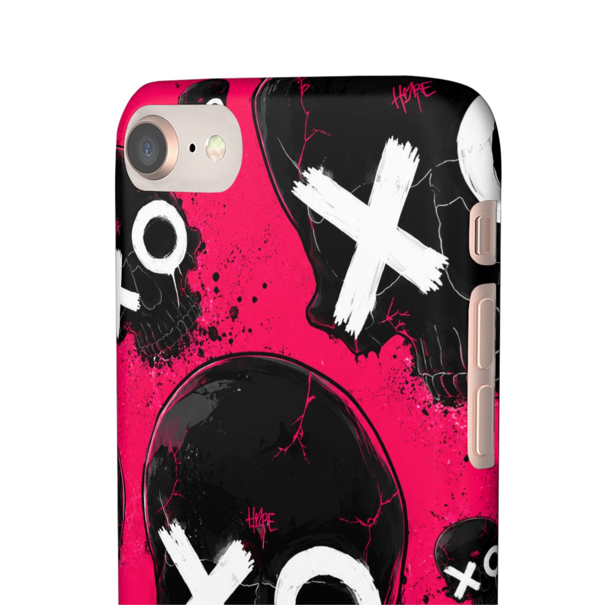 XO Skull Punk Phone Case