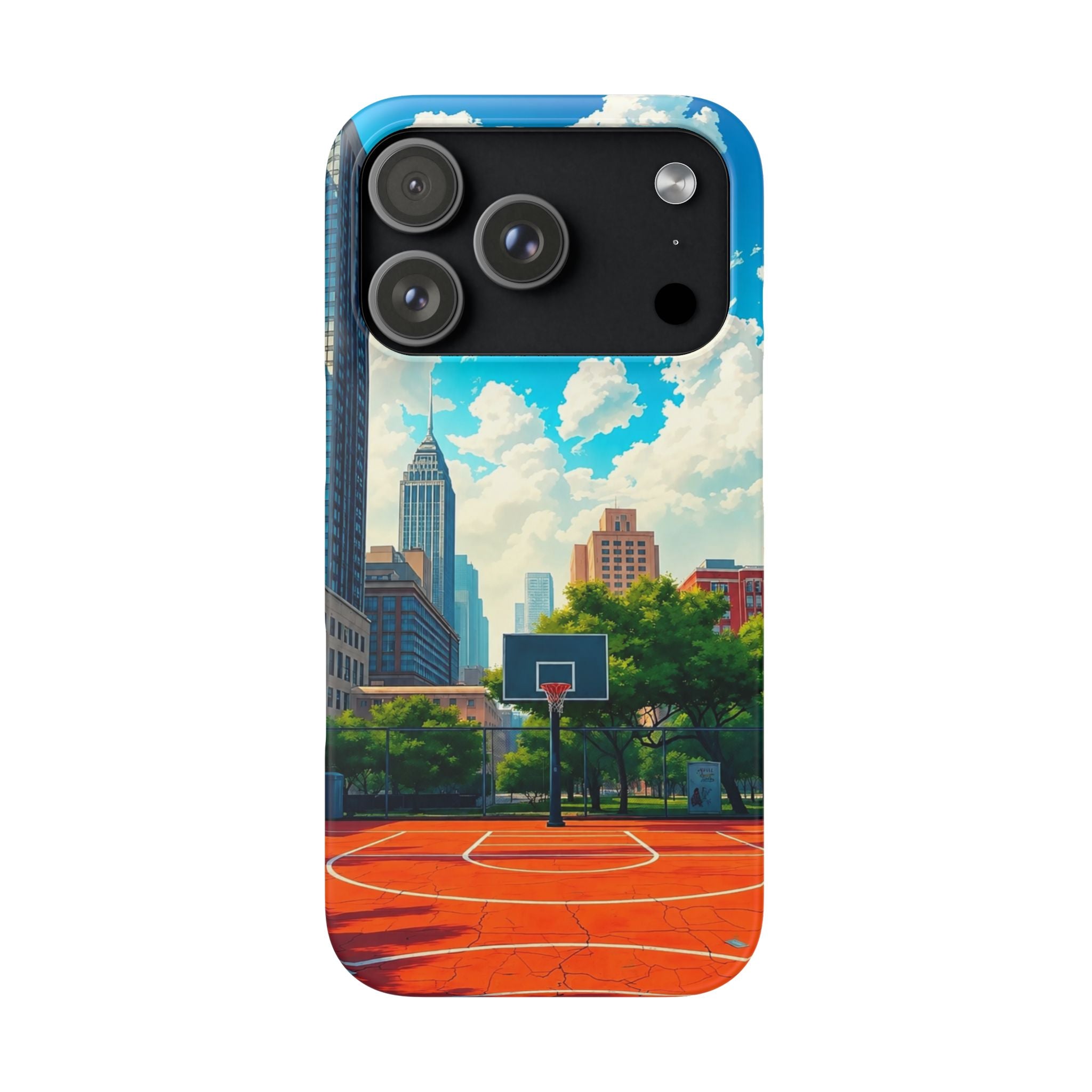 Urban Basketball Court Phone Case