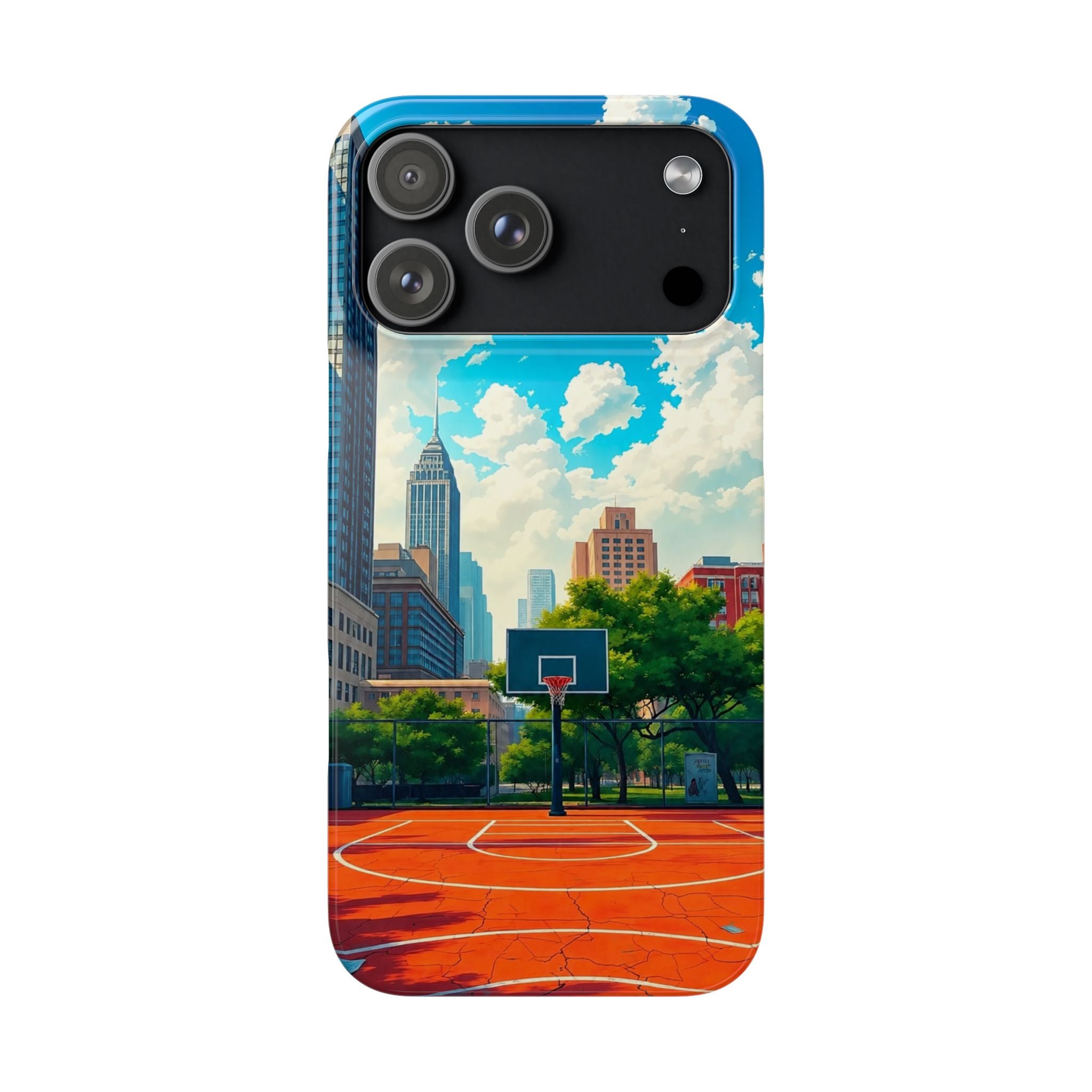 Urban Basketball Court Phone Case