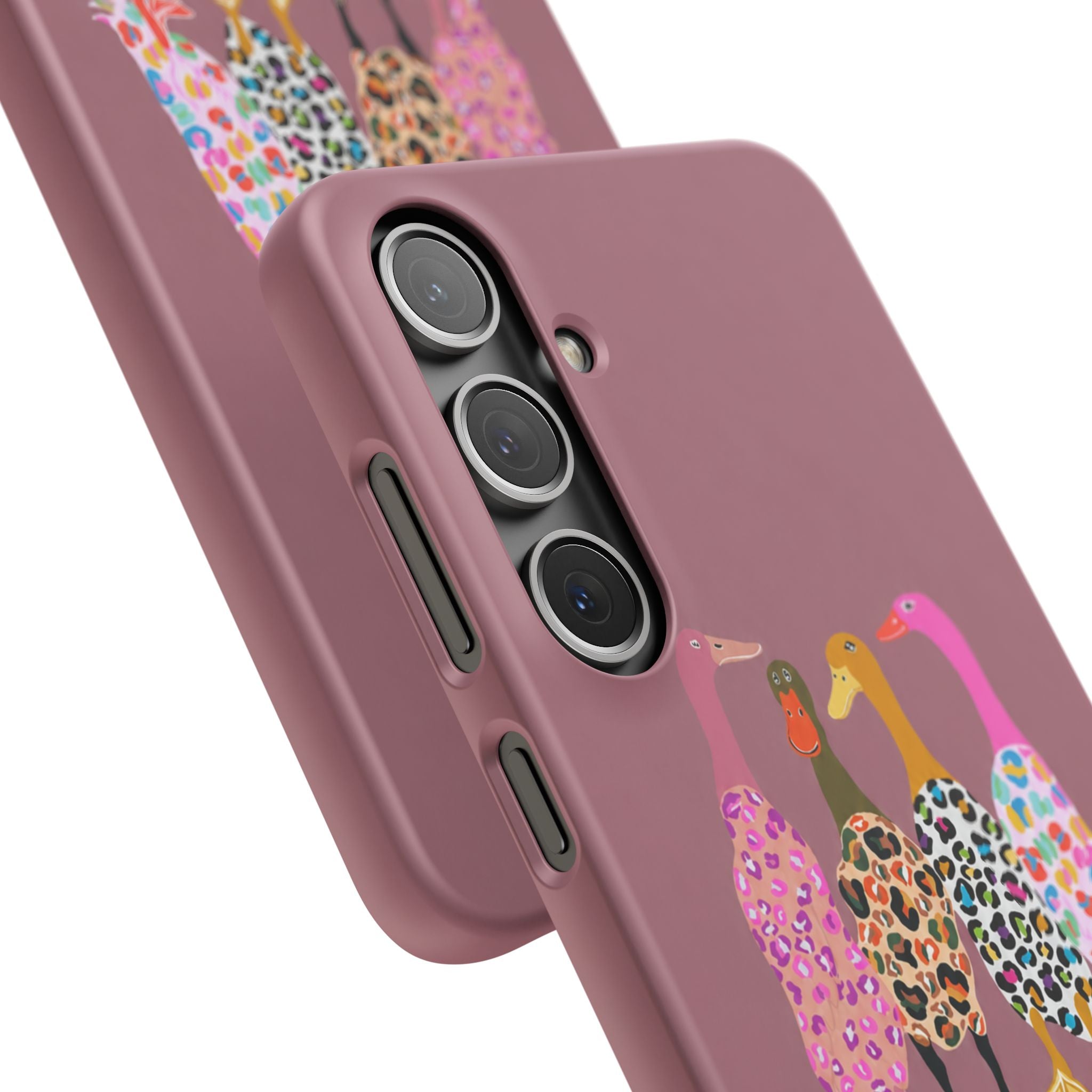 Colorful Leopard Ducks Phone Case