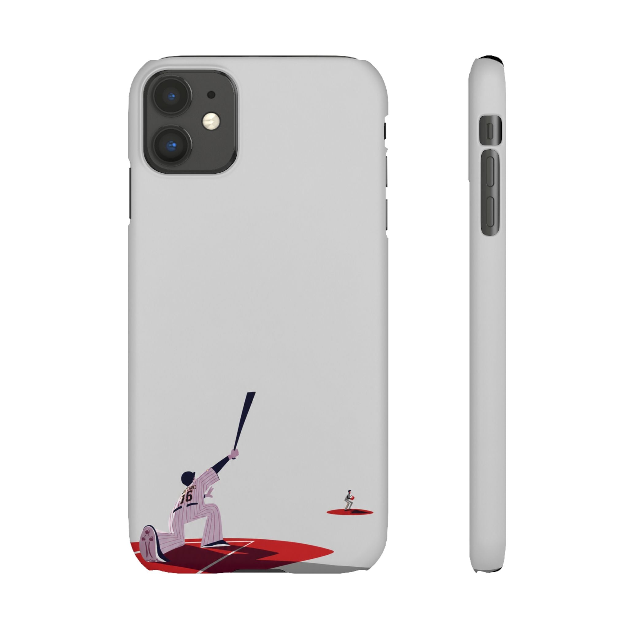 Baseball Swing Art Phone Case