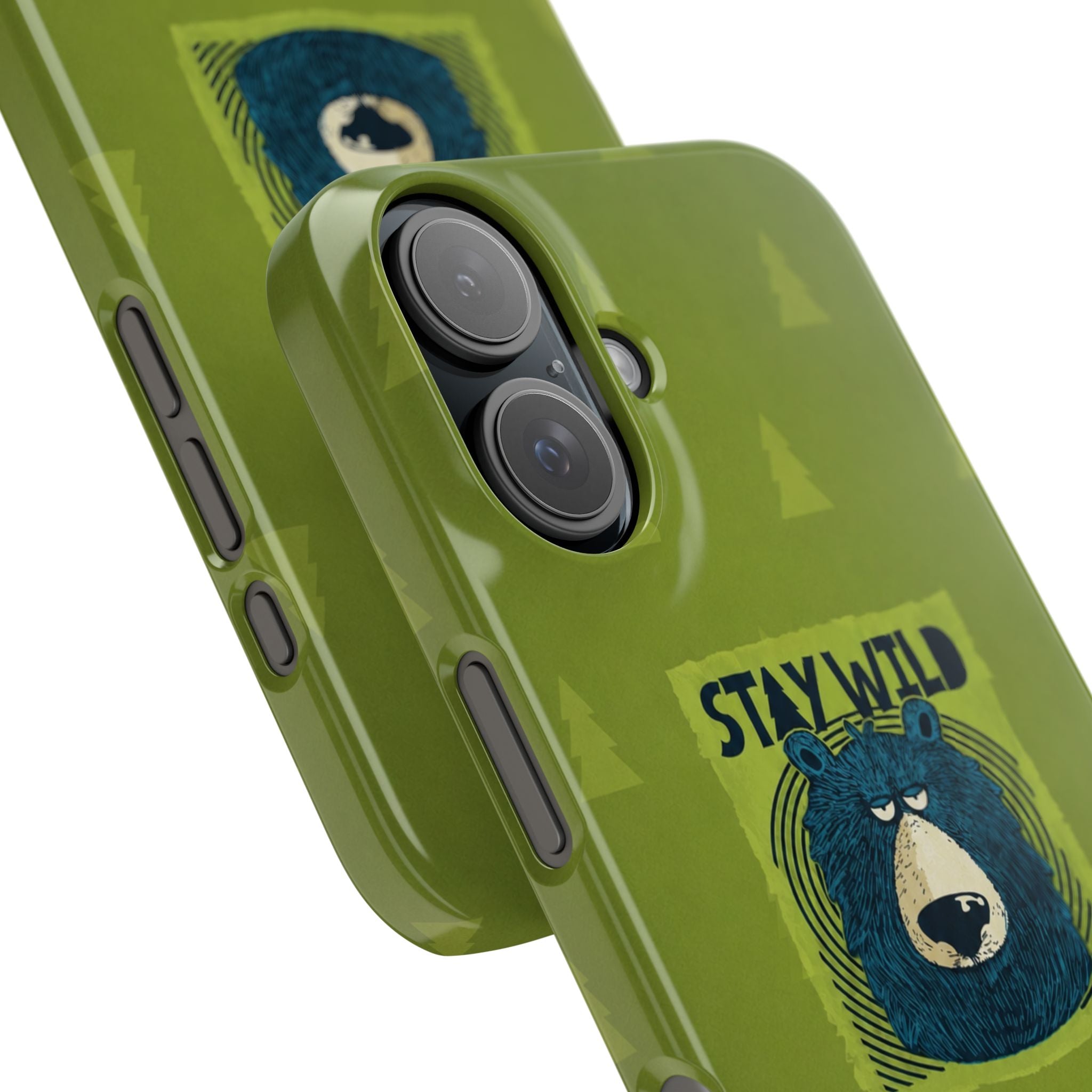 Stay Wild Bear Phone Case