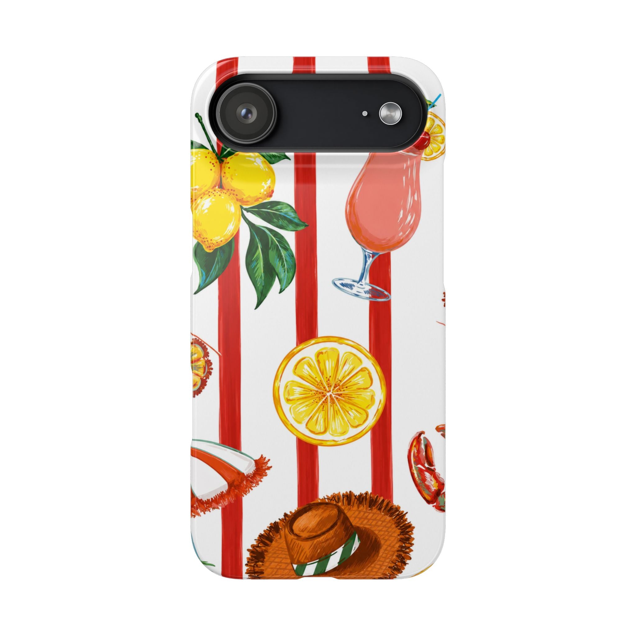 Lemon Coast – Summer Citrus Phone Case
