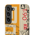 Retro Cassette Floral Phone Case