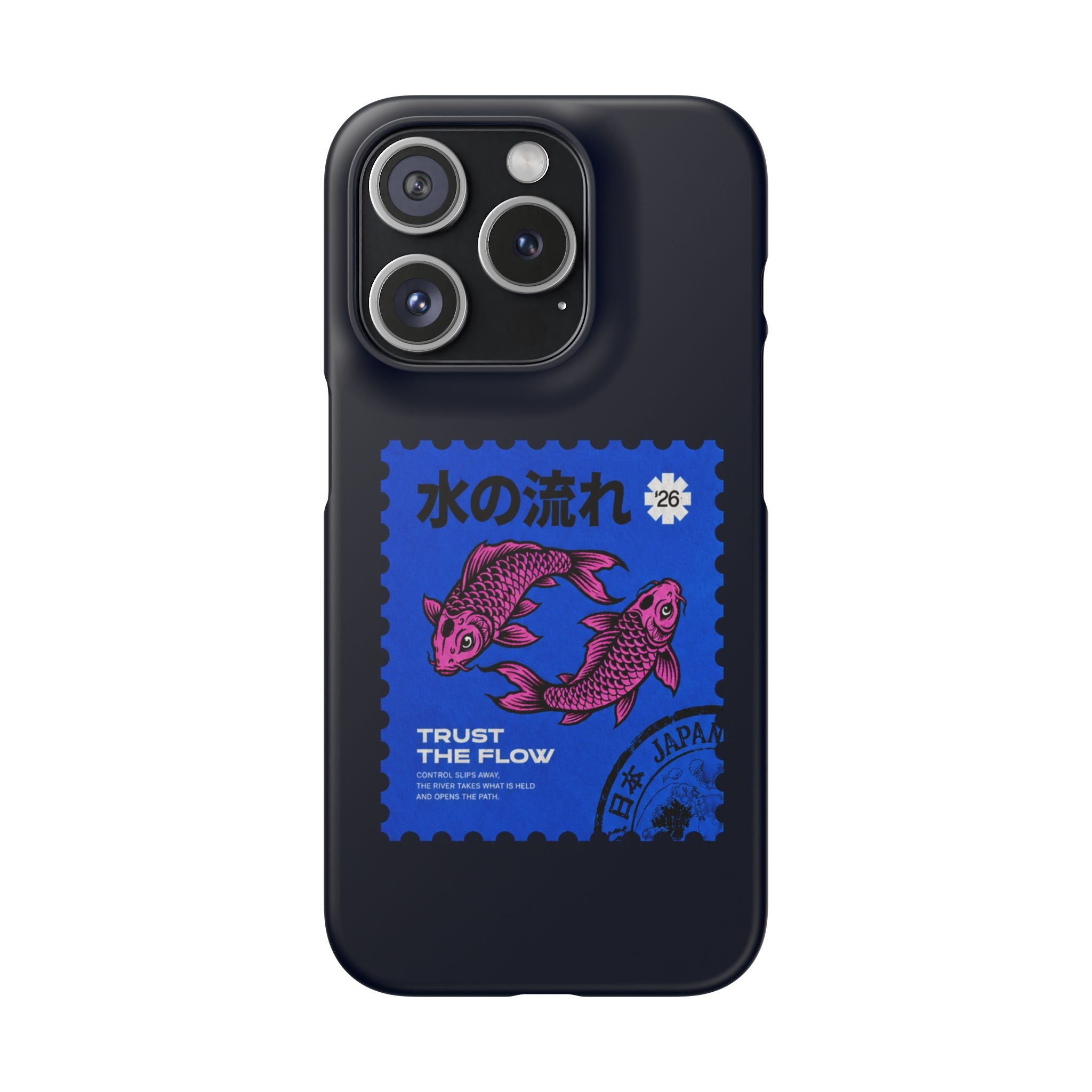 Trust The Flow Koi Phone Case