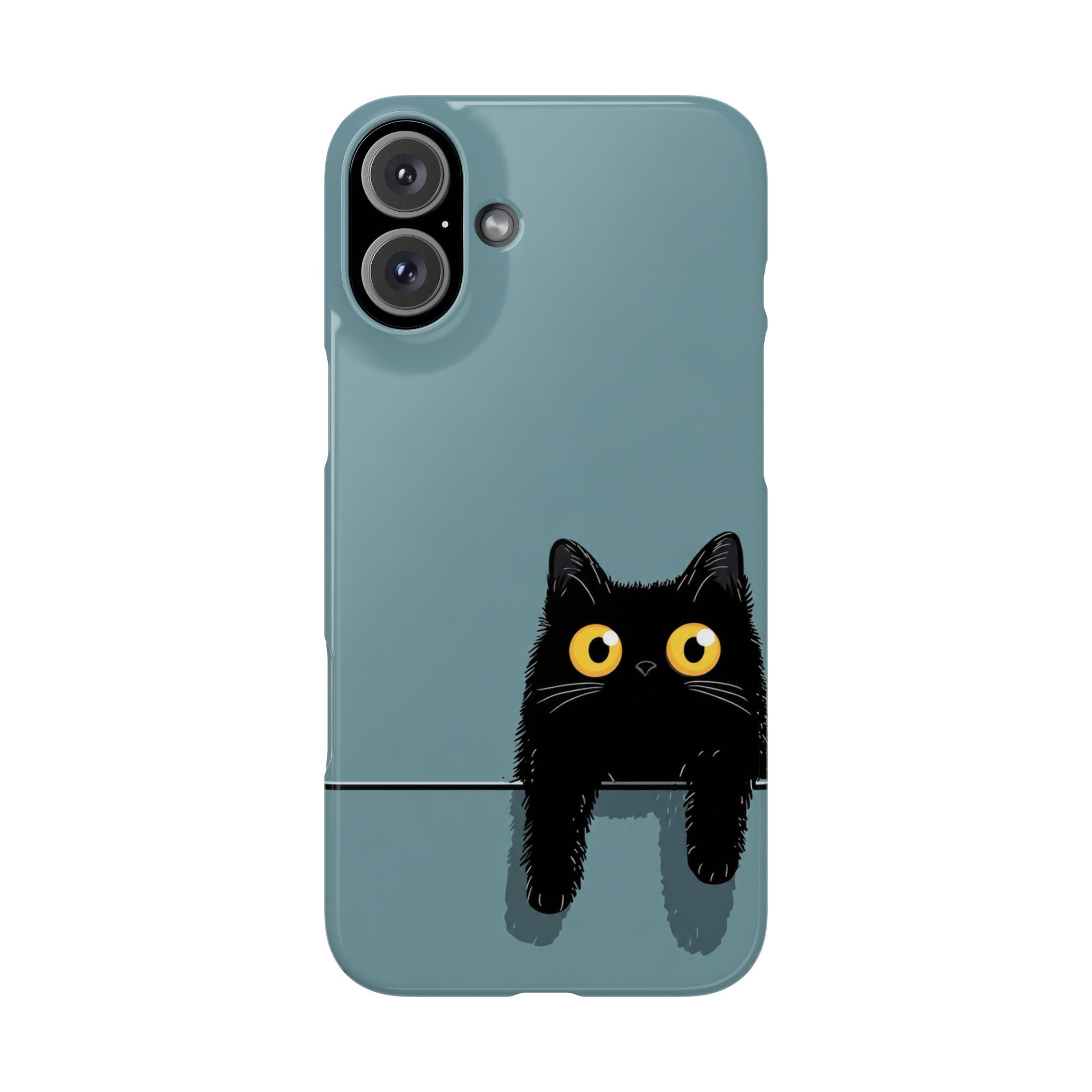 Cute Black Cat Phone Case