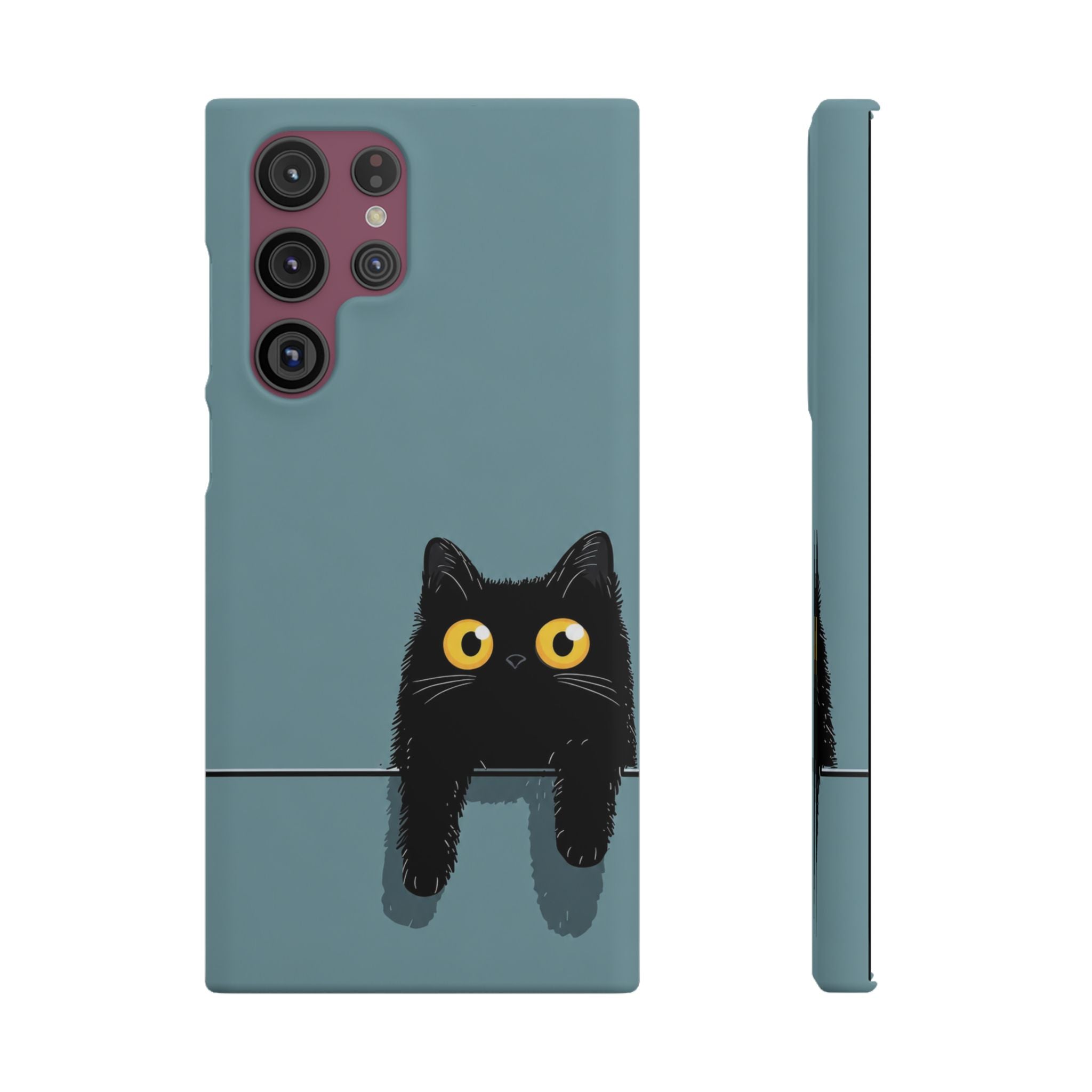 Cute Black Cat Phone Case