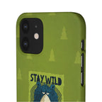Stay Wild Bear Phone Case