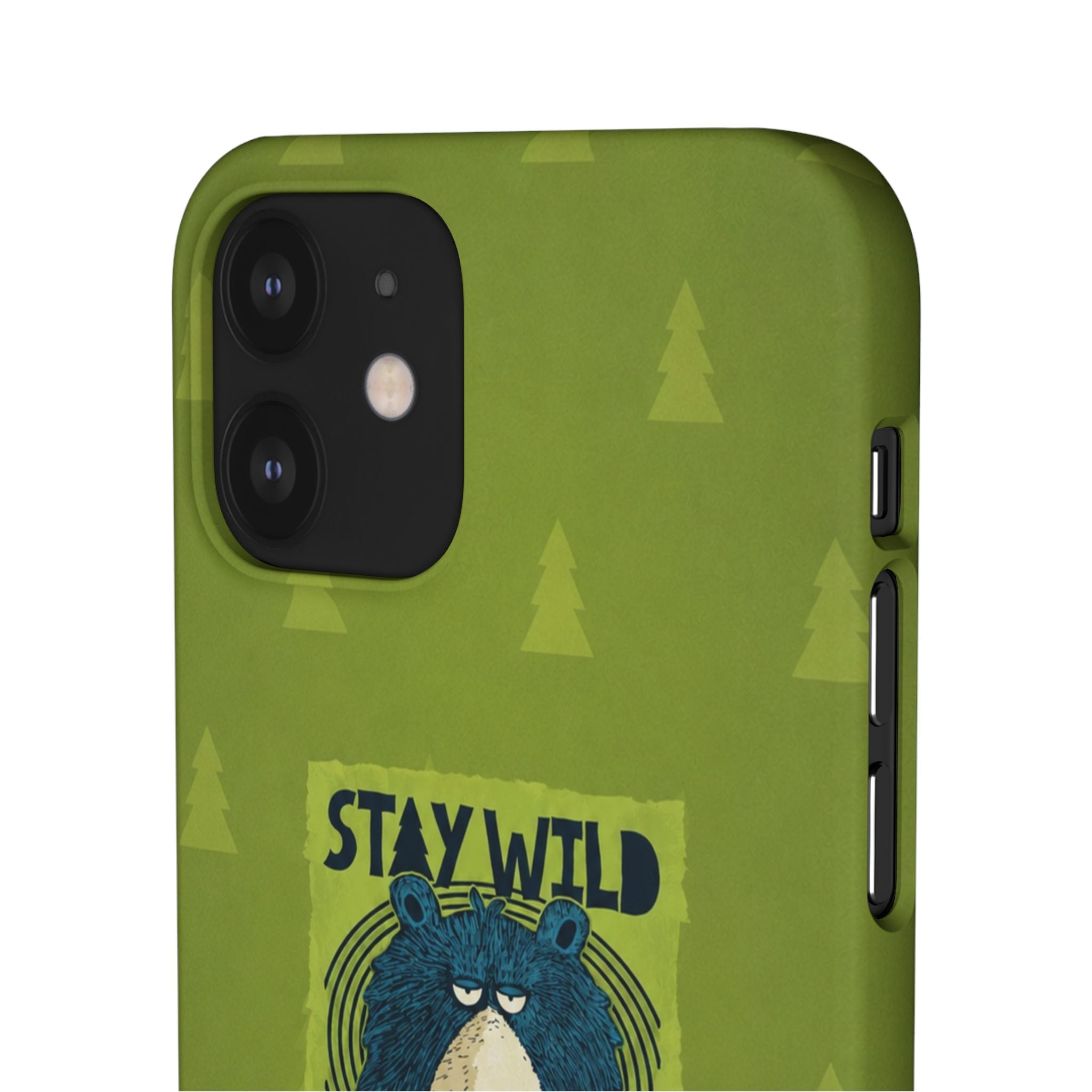 Stay Wild Bear Phone Case