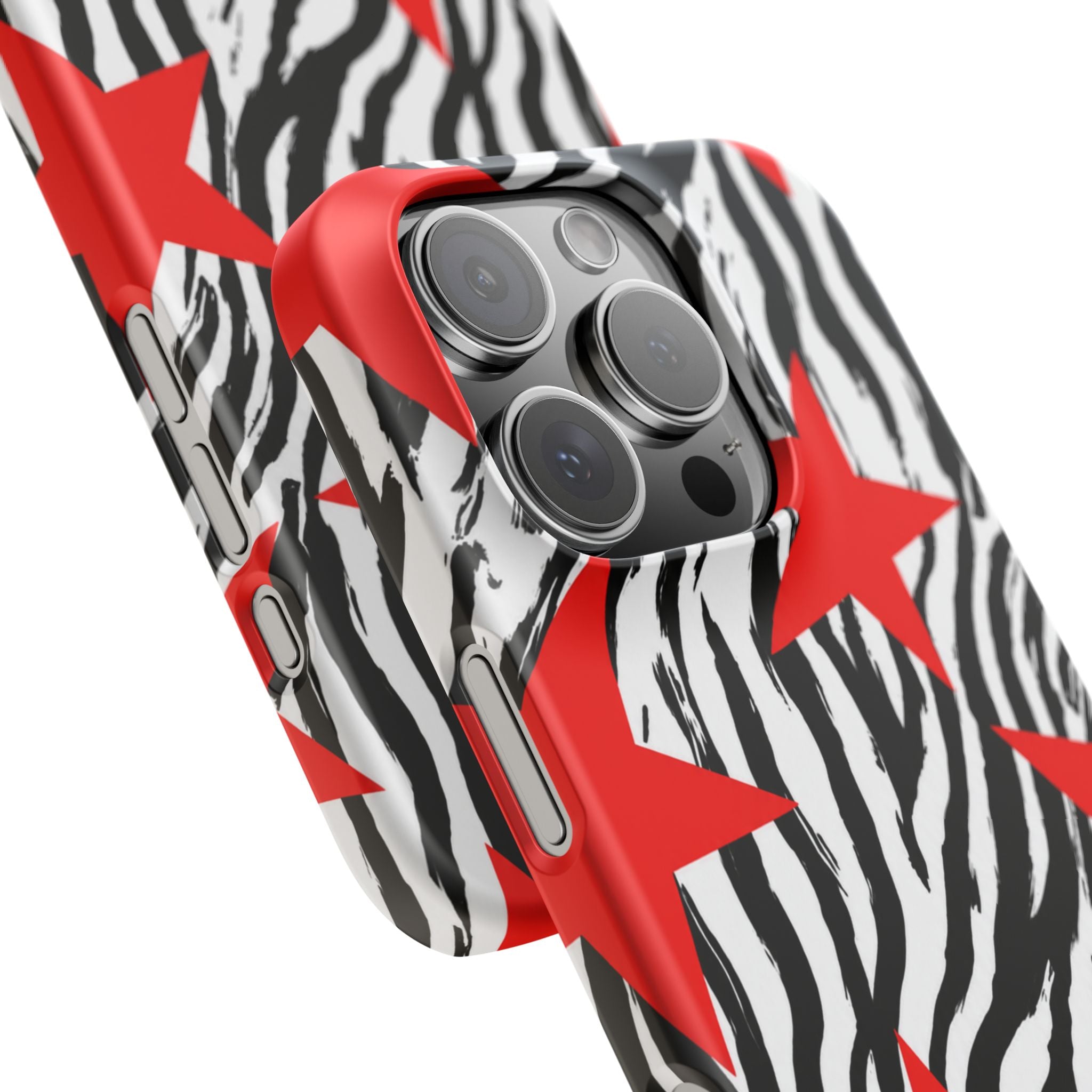 Retro Zebra Stars Phone Case