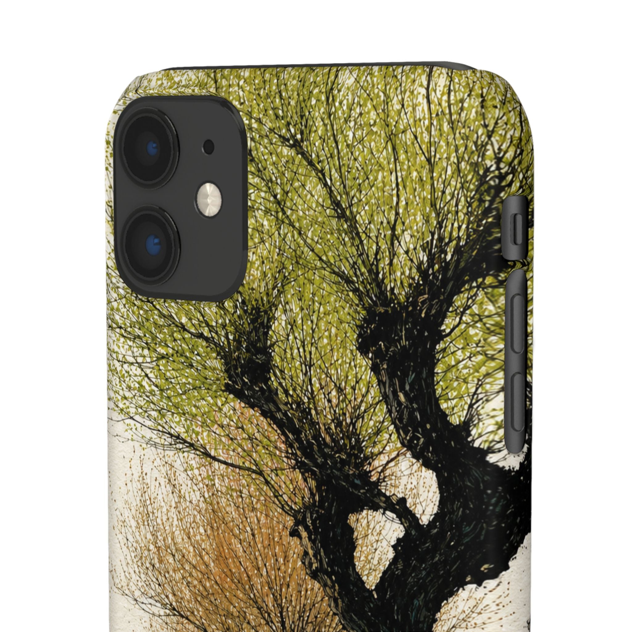 Serene Willow Landscape Phone Case