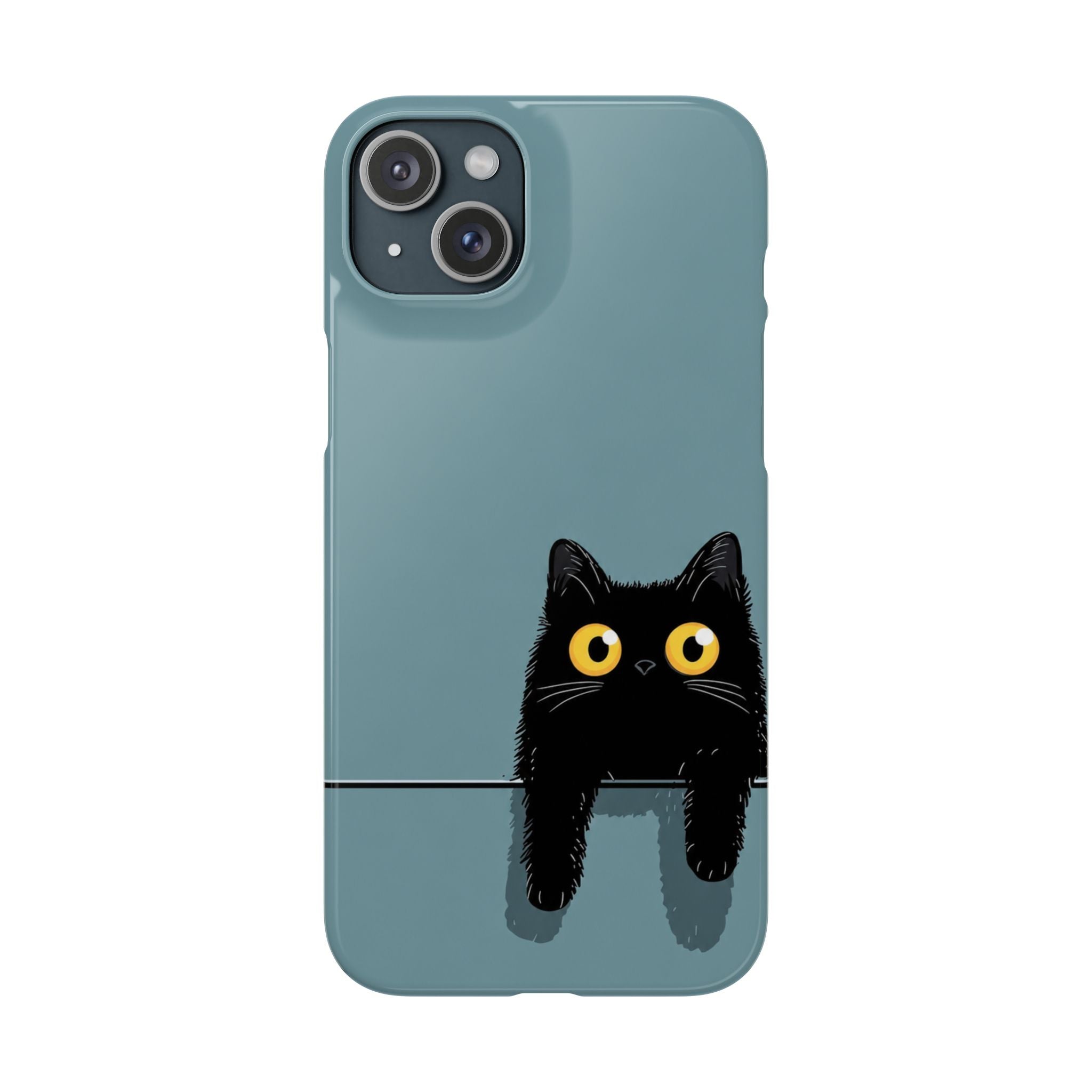 Cute Black Cat Phone Case