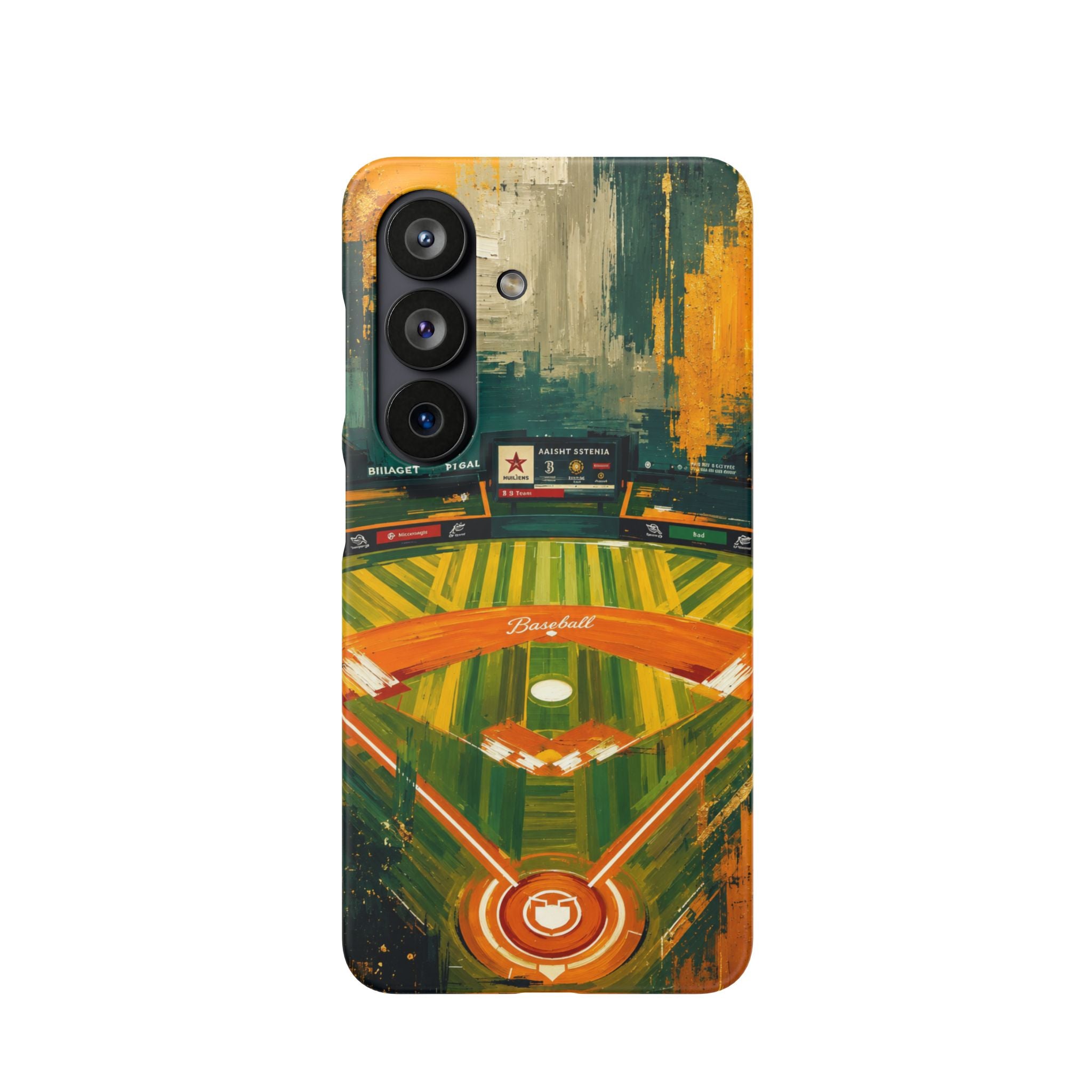 Abstract Baseball Stadium Phone Case