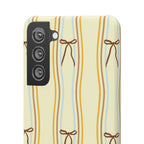 Bow Stripe Phone Case