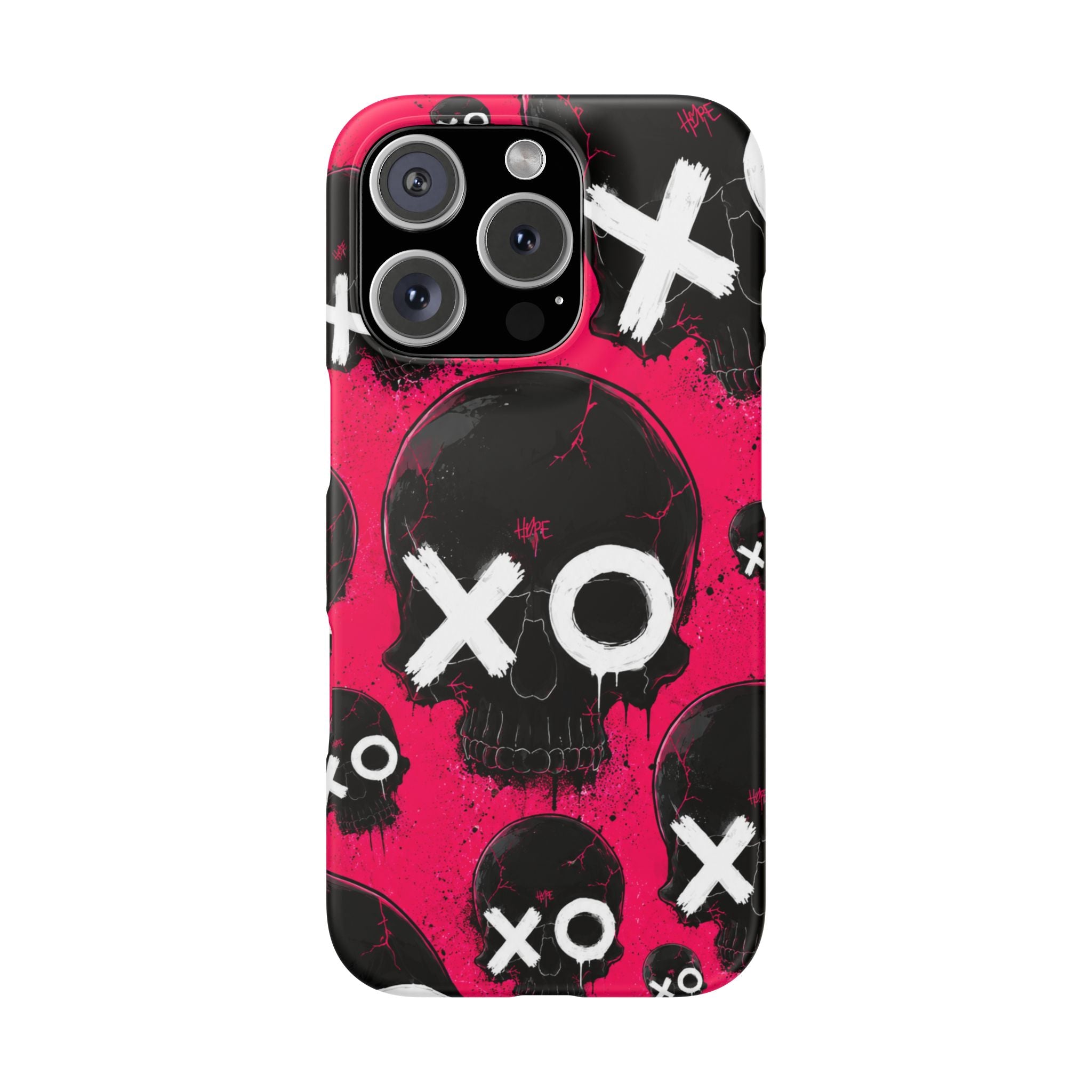 XO Skull Punk Phone Case