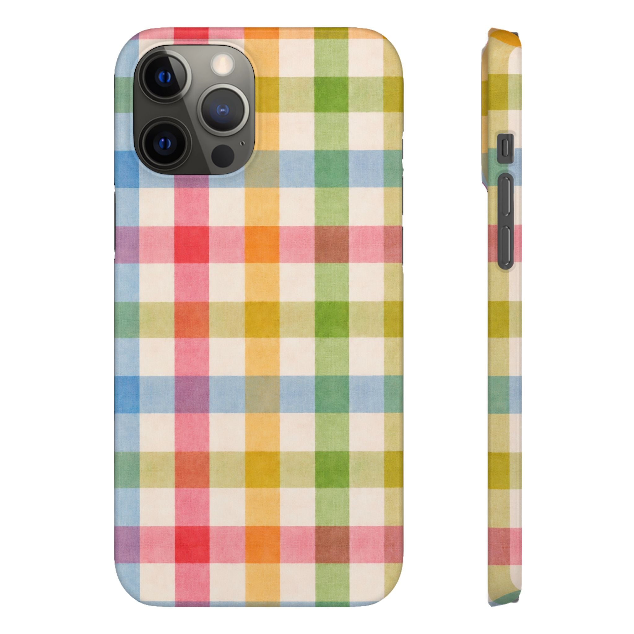 Pastel Plaid Phone Case