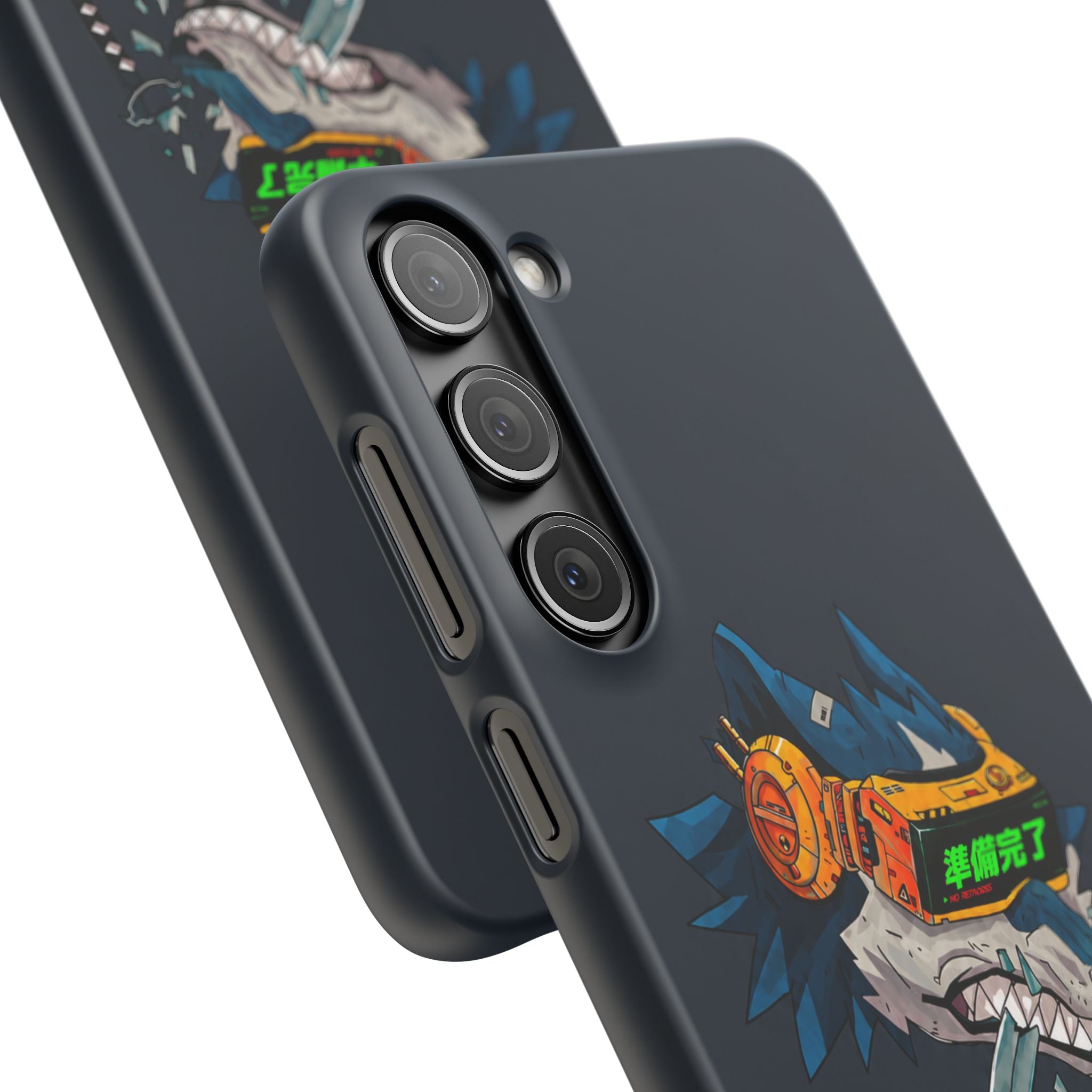 Cyberpunk Wolf Phone Case