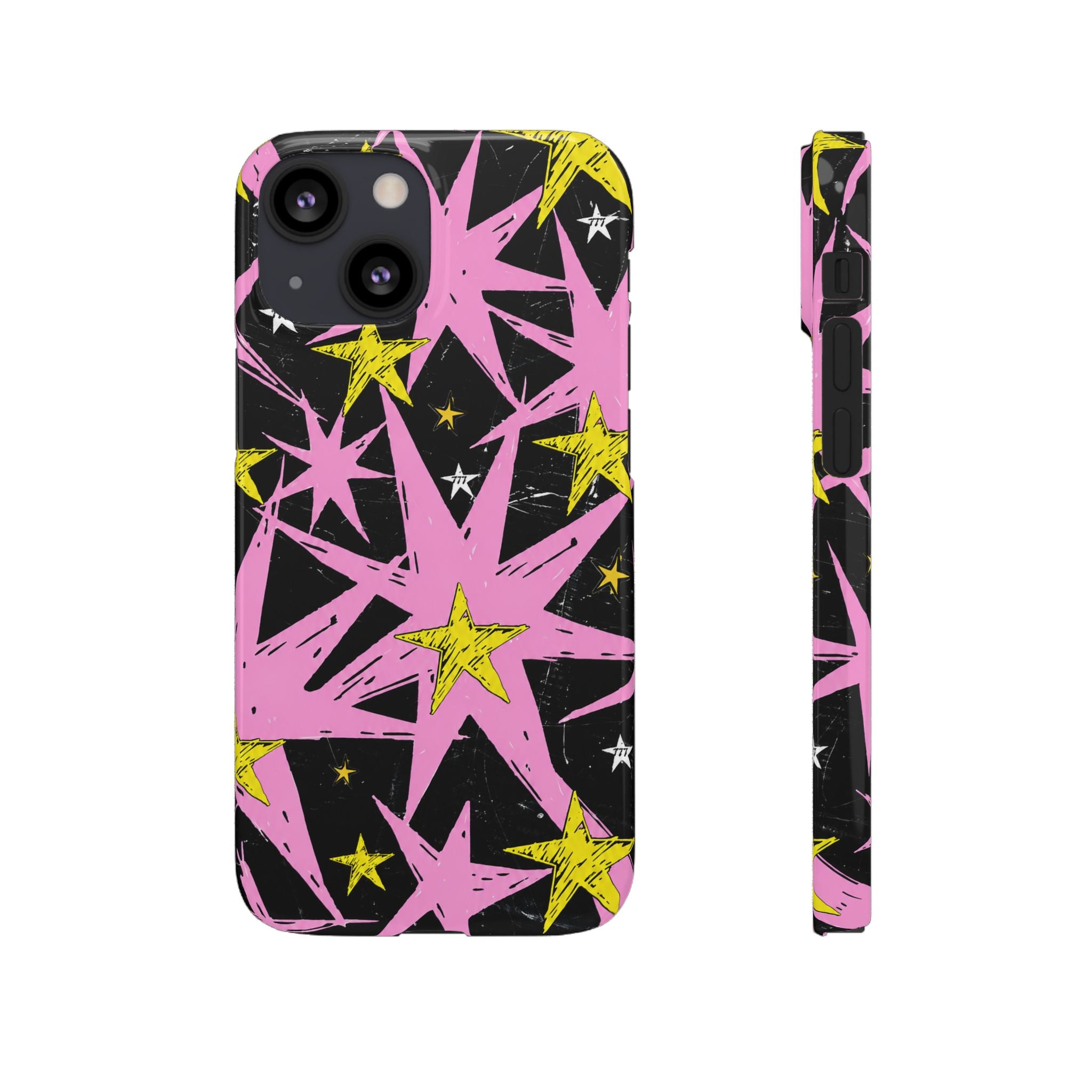 Pink Starburst Phone Case