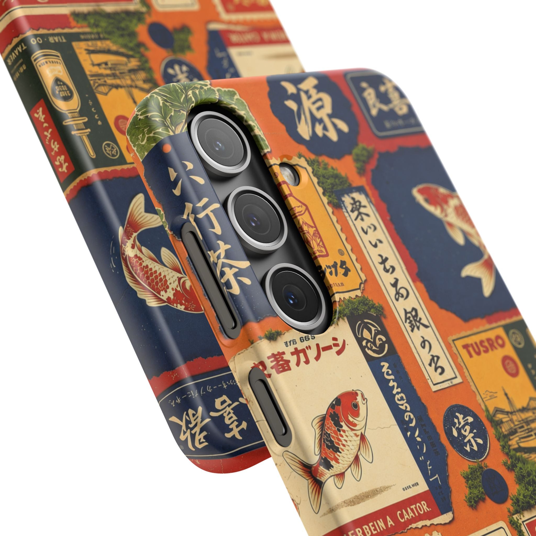Vintage Japanese Koi Phone Case