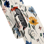 Wildflower Sketch Phone Case