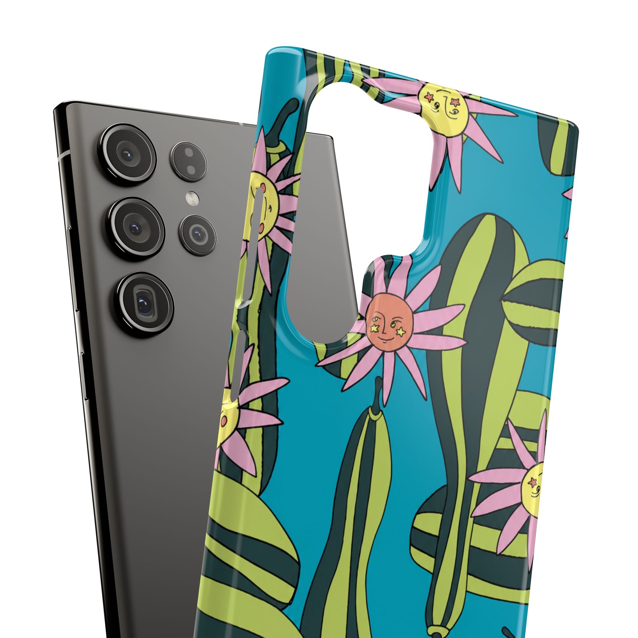 Whimsical Floral Garden Phone Case