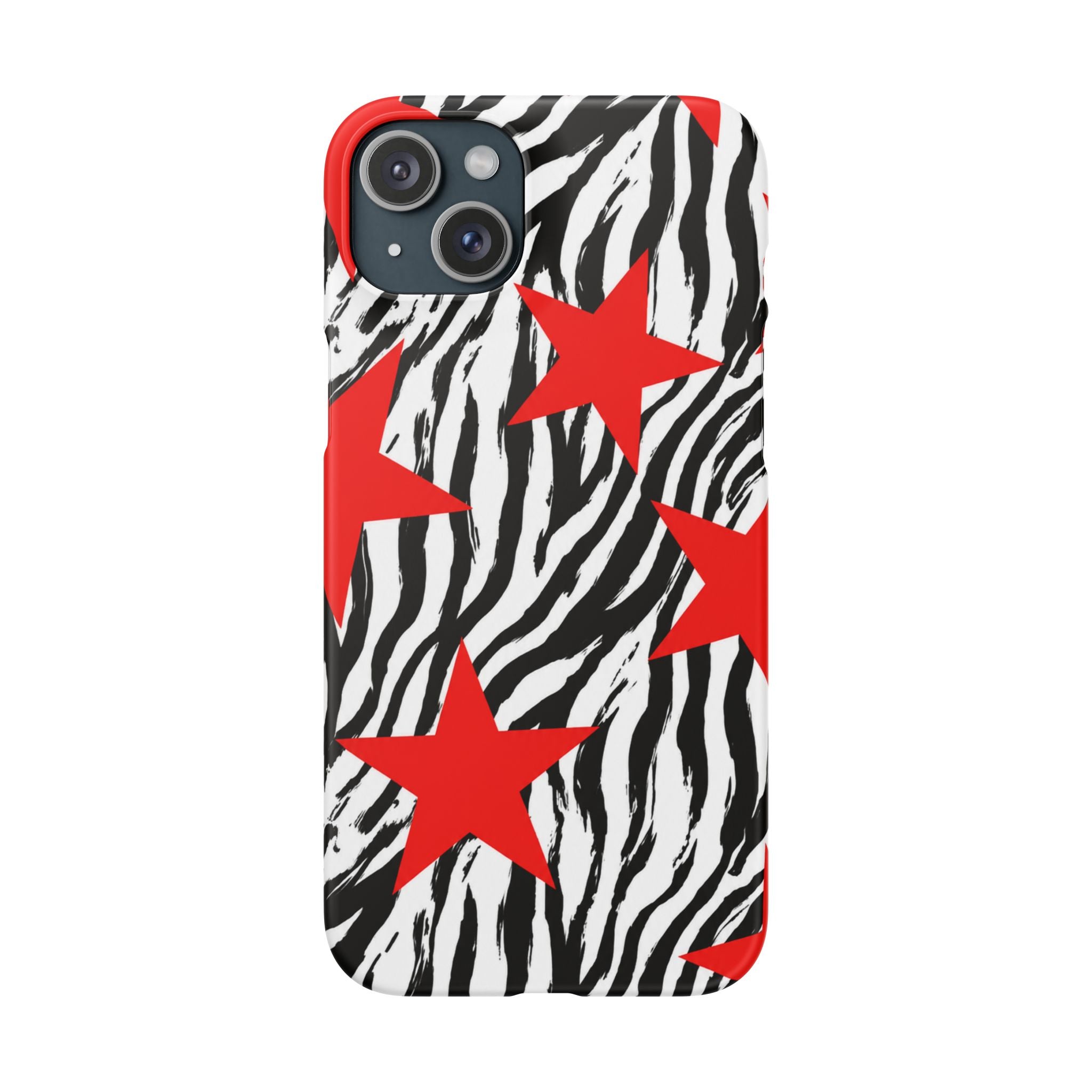 Retro Zebra Stars Phone Case