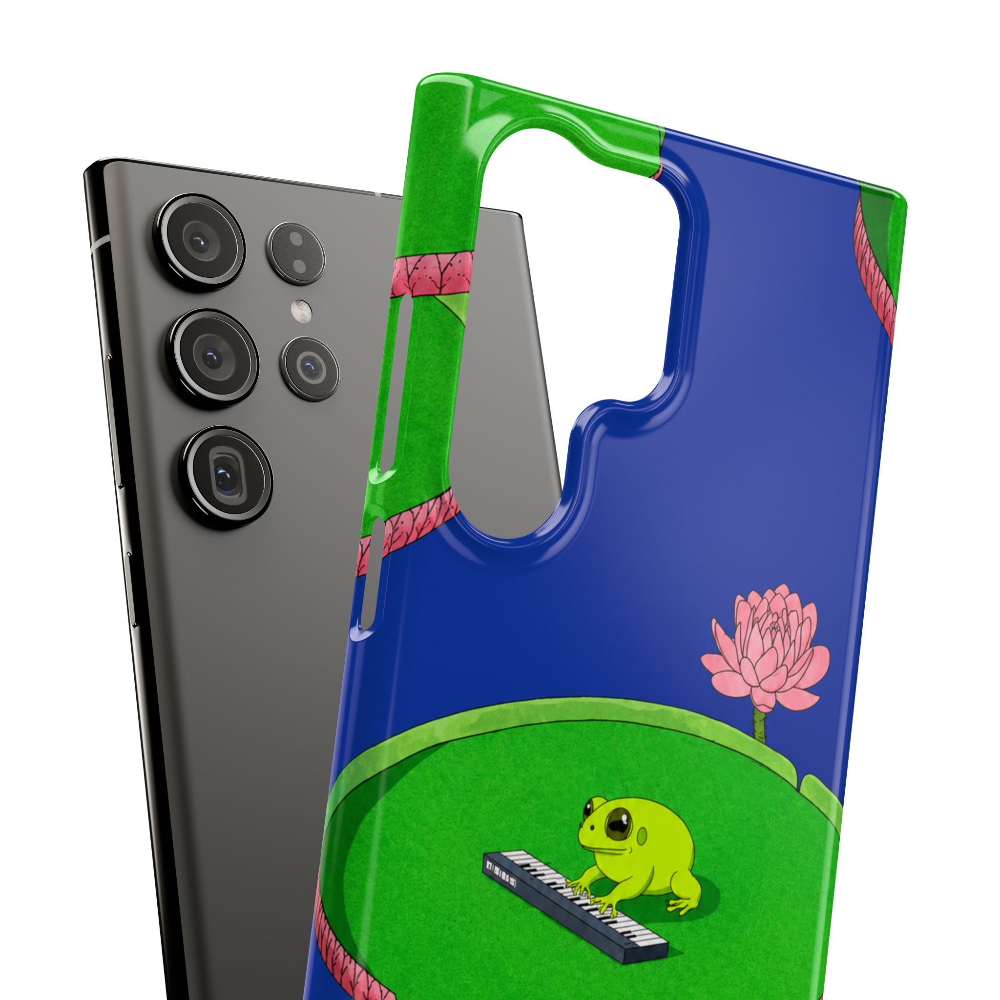 Frog Piano Phone Case