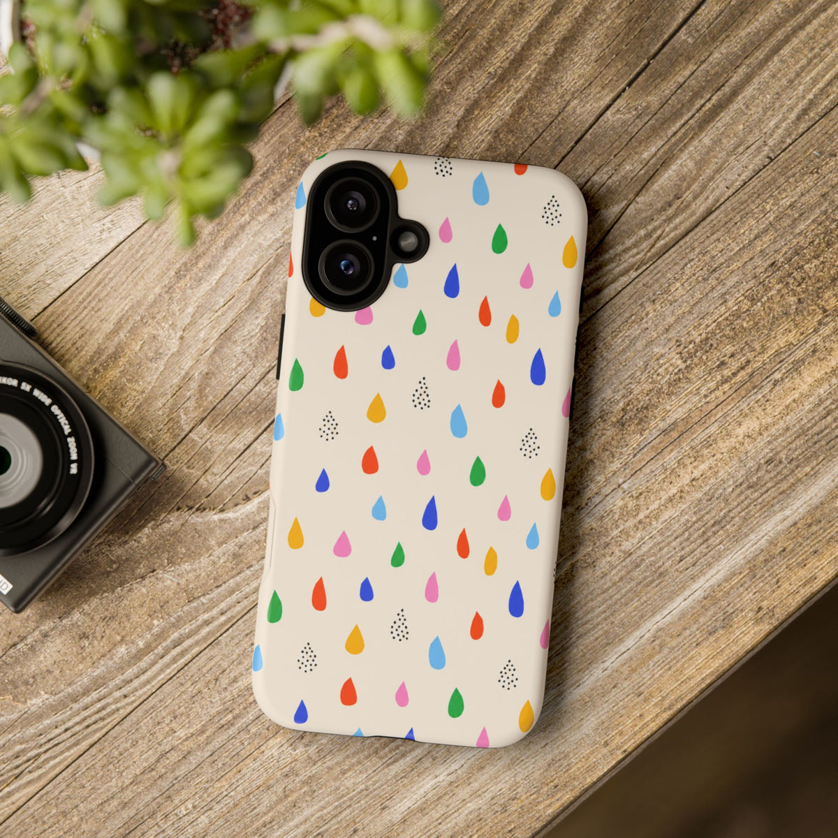 Retro Prism Burst Phone Case