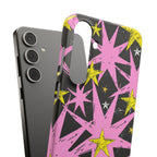 Pink Starburst Phone Case