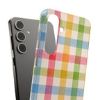 Pastel Plaid Phone Case