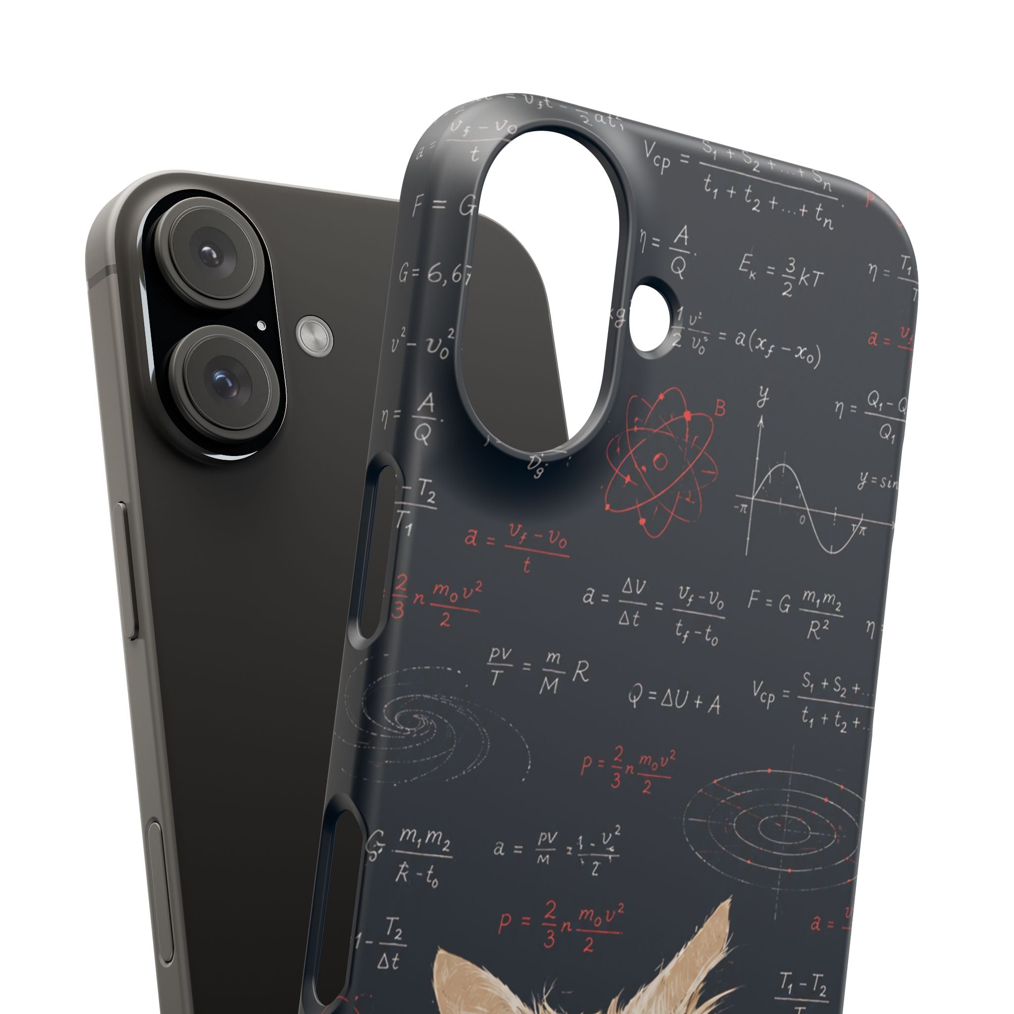 Quantum Kitty Physics Phone Case