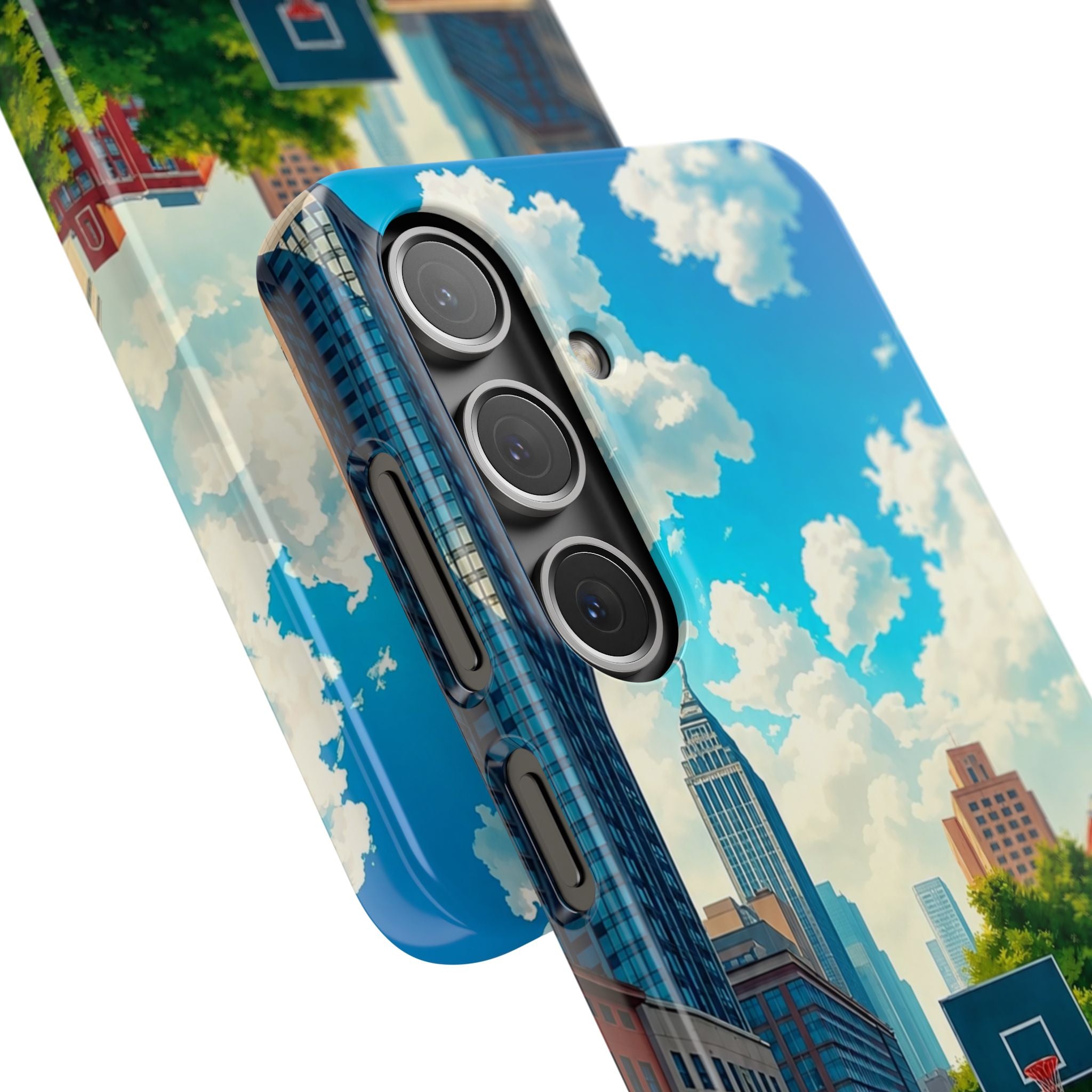 Urban Basketball Court Phone Case