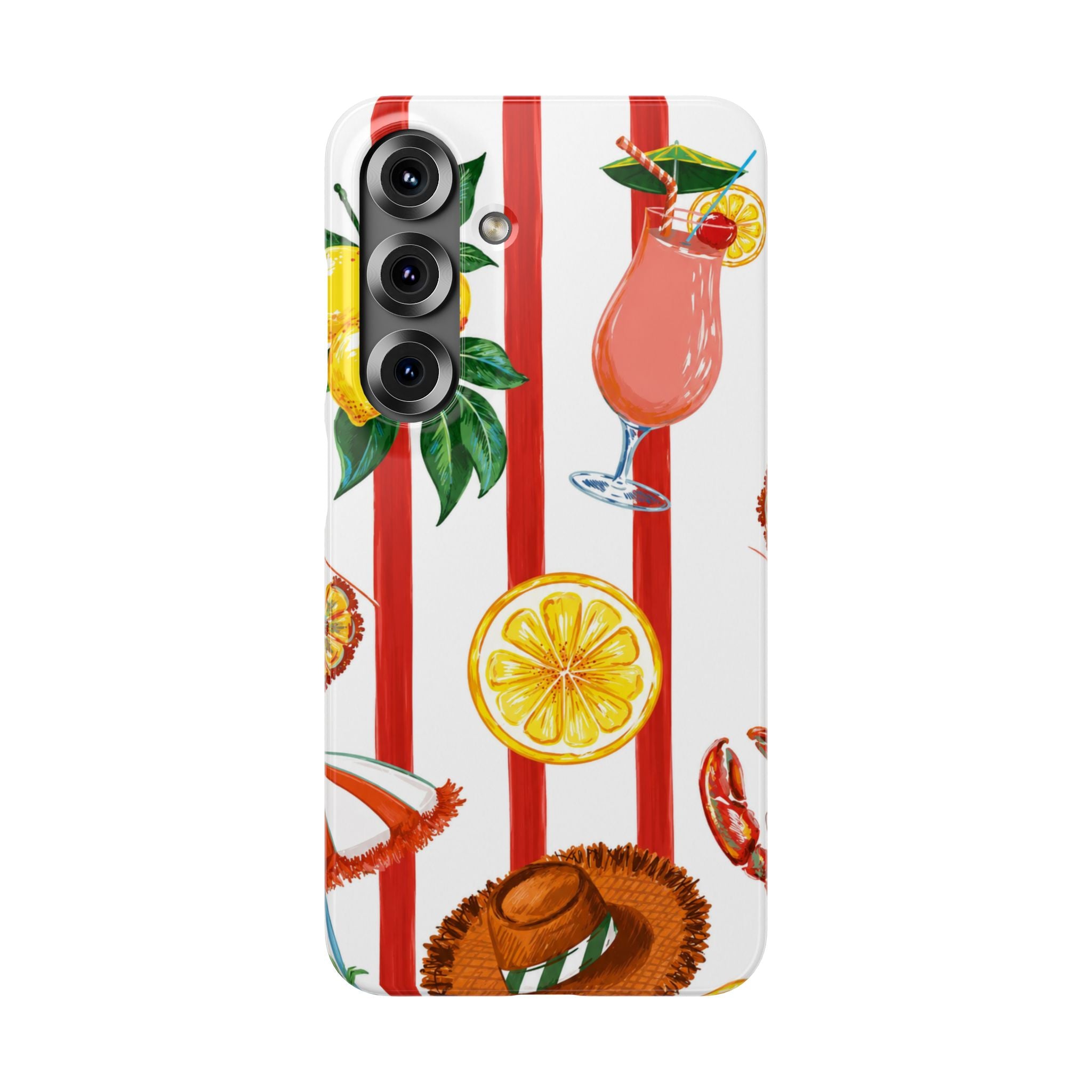 Lemon Coast – Summer Citrus Phone Case