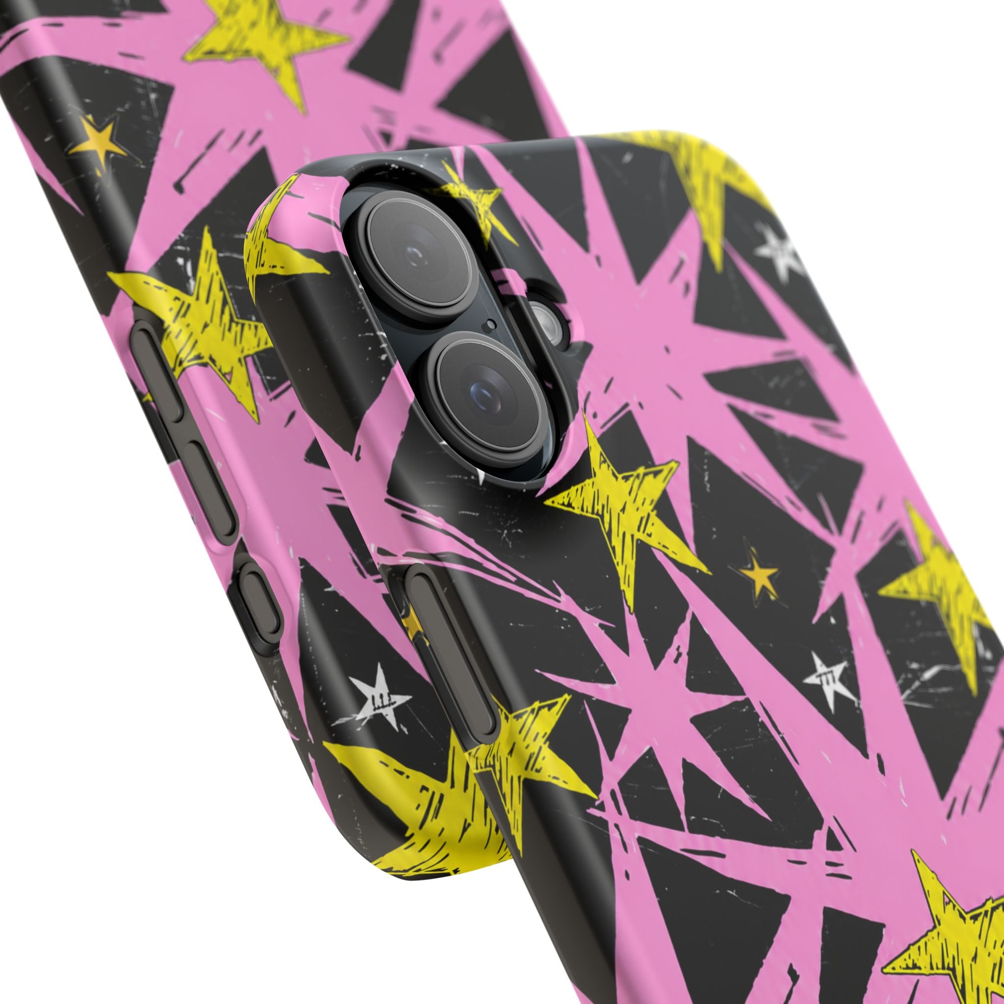 Pink Starburst Phone Case