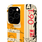 Retro Cassette Floral Phone Case