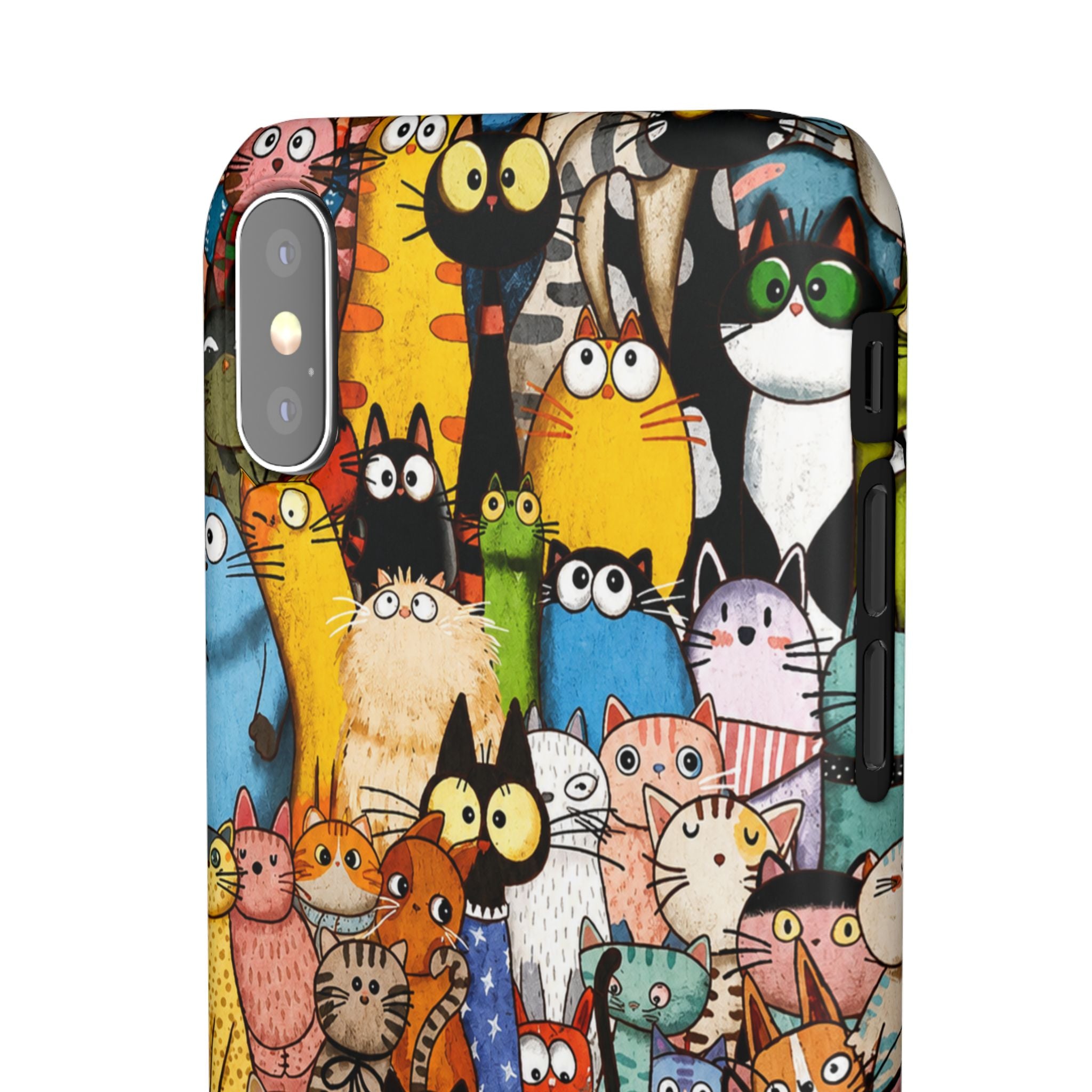 Cute Cat Pattern Phone Case