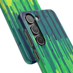 Liquid Emerald – Abstract Drip Phone Case