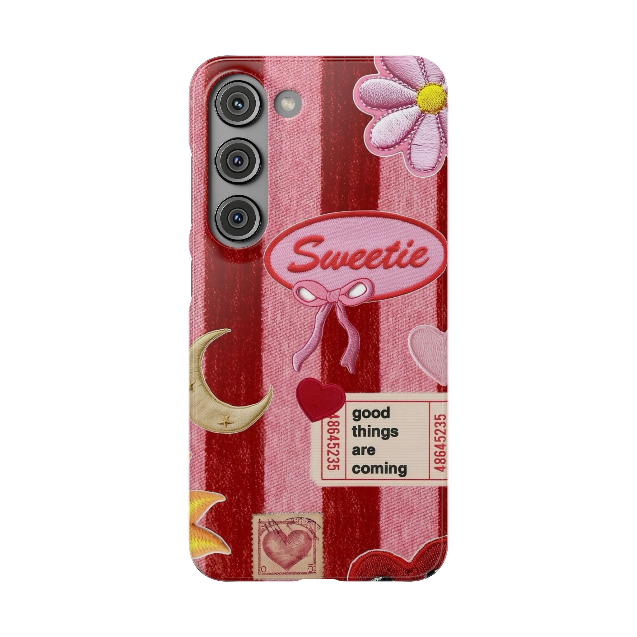 Coquette Patch Phone Case