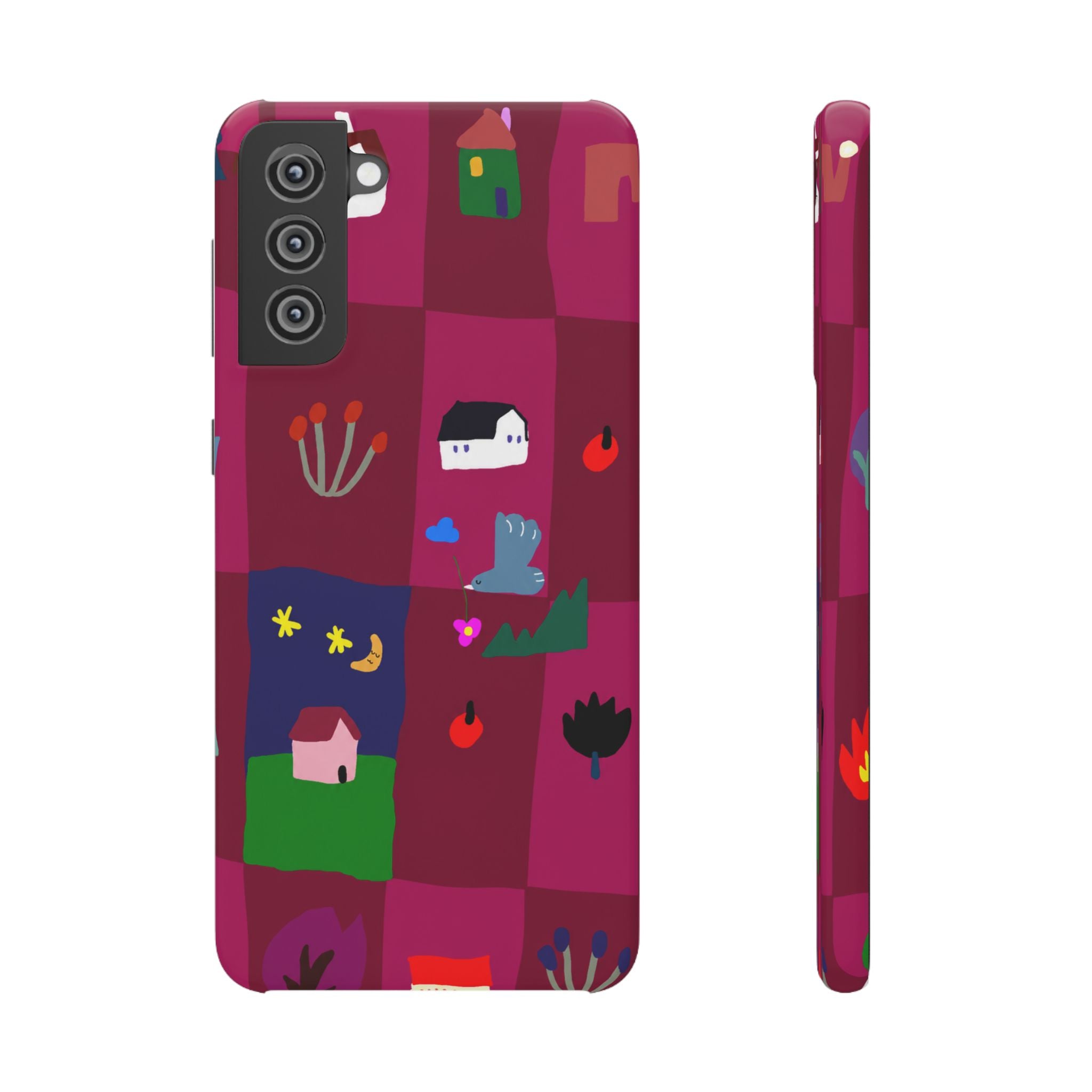 Whimsical Village Phone Case