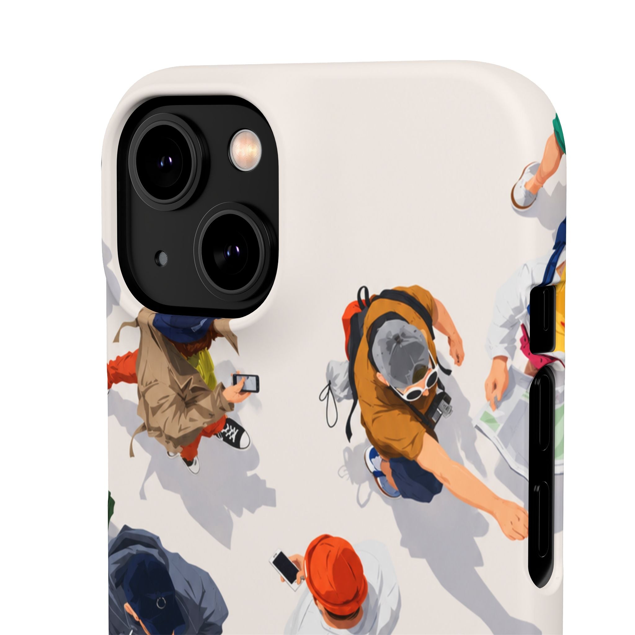 City Crowd Aesthetic Phone Case