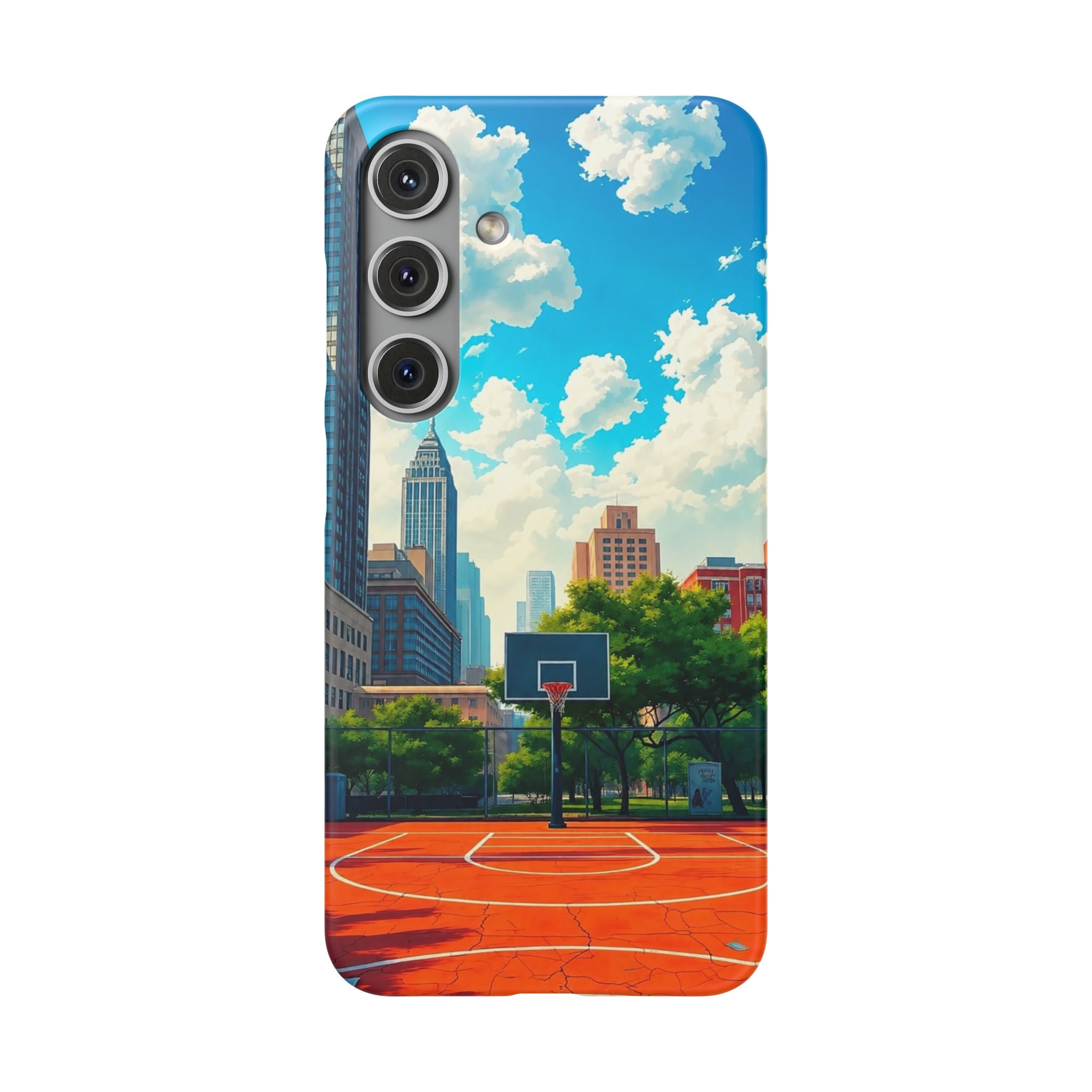 Urban Basketball Court Phone Case