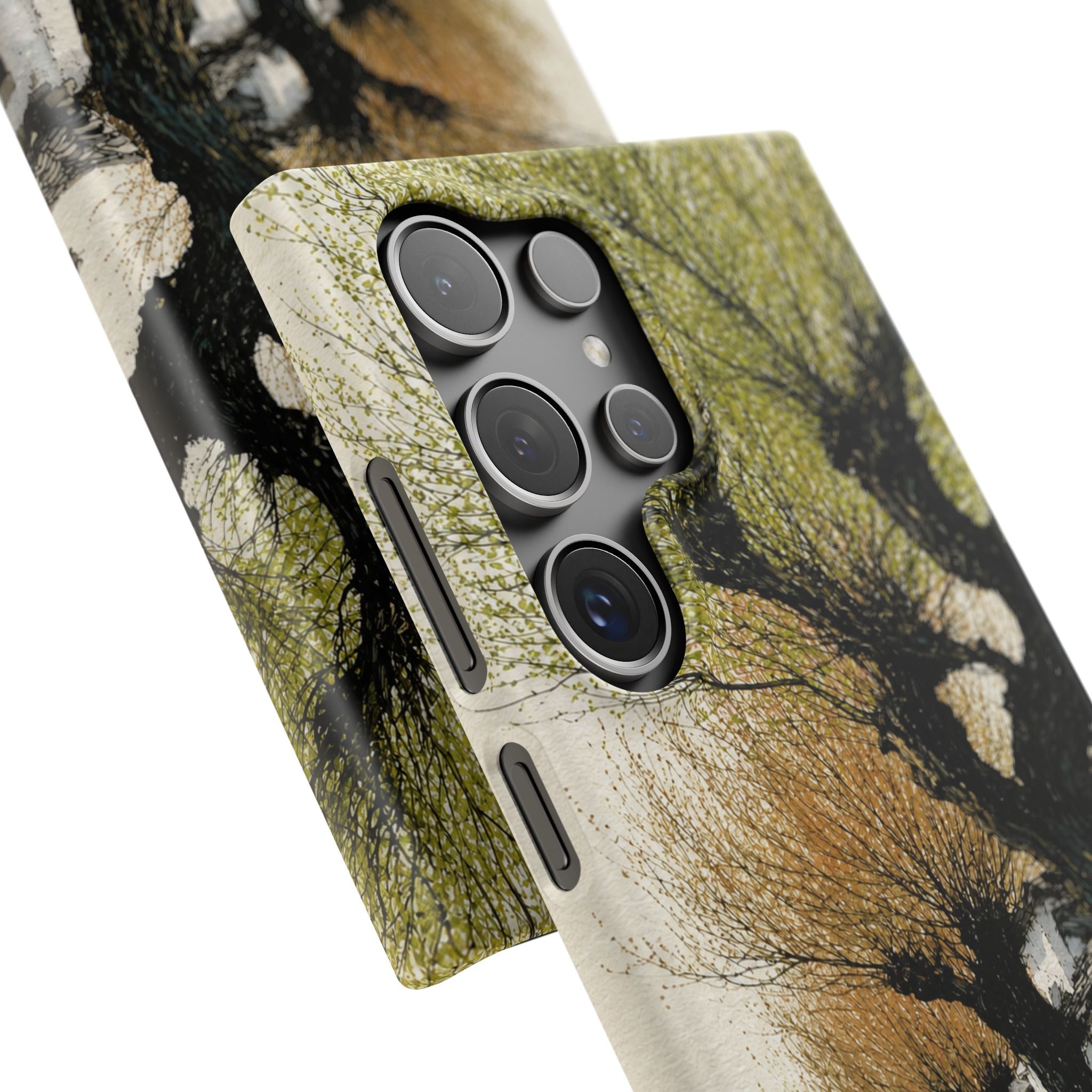 Serene Willow Landscape Phone Case