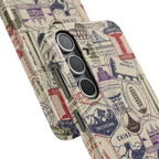 Vintage Travel Stamps Phone Case