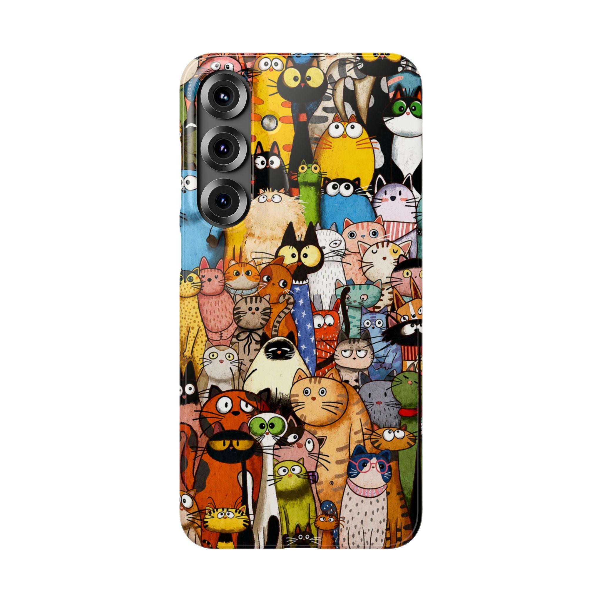 Cute Cat Pattern Phone Case
