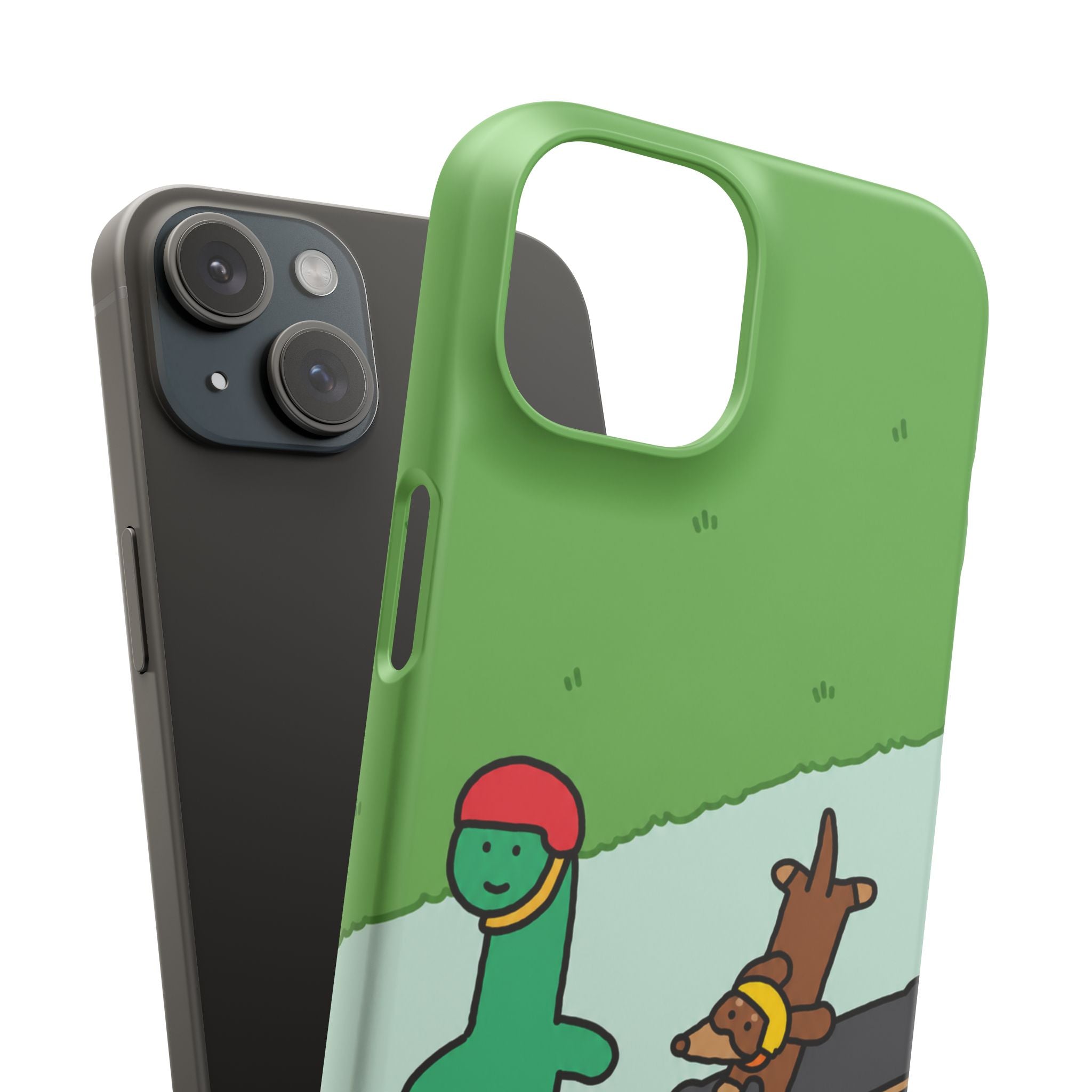 Skater Dino Phone Case