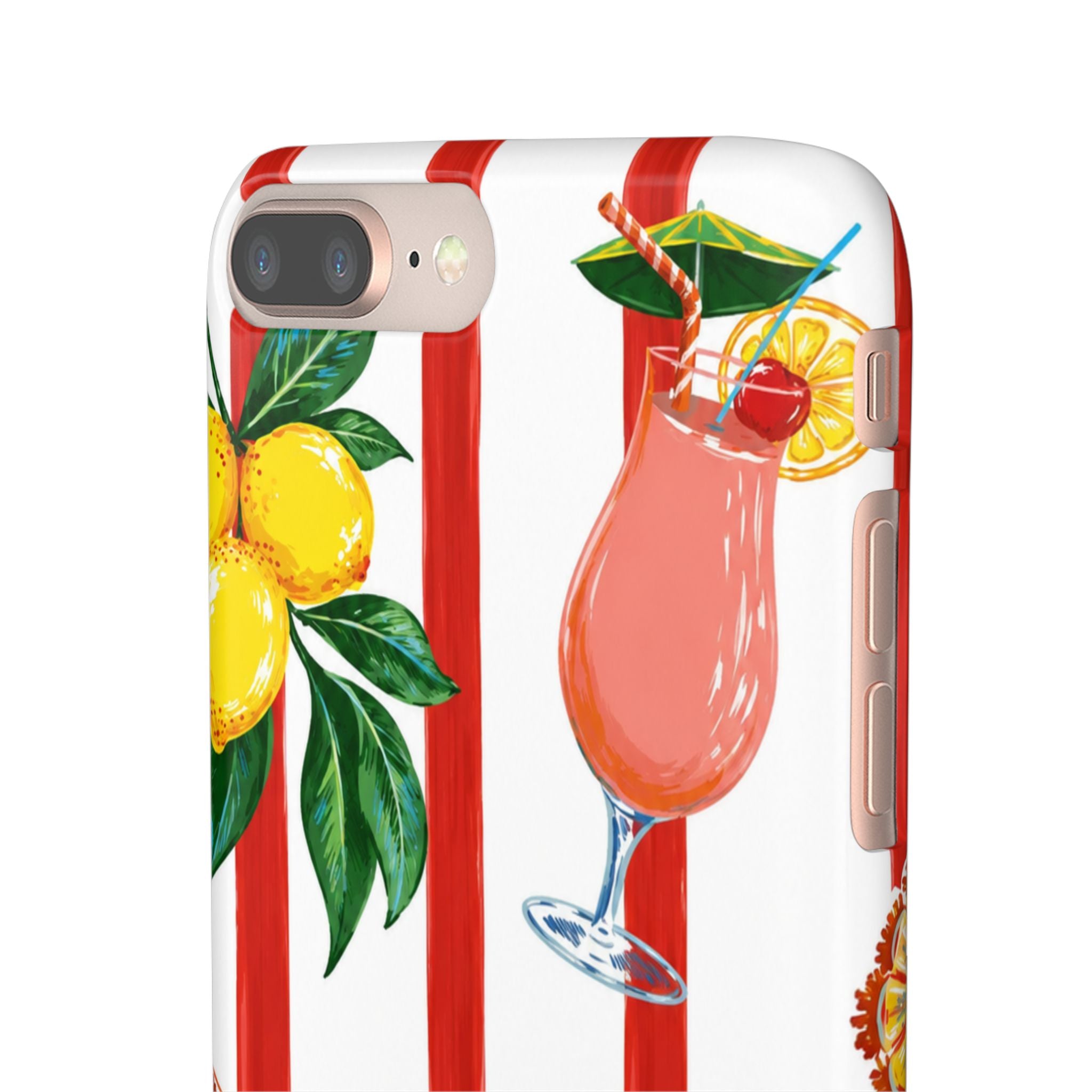 Lemon Coast – Summer Citrus Phone Case