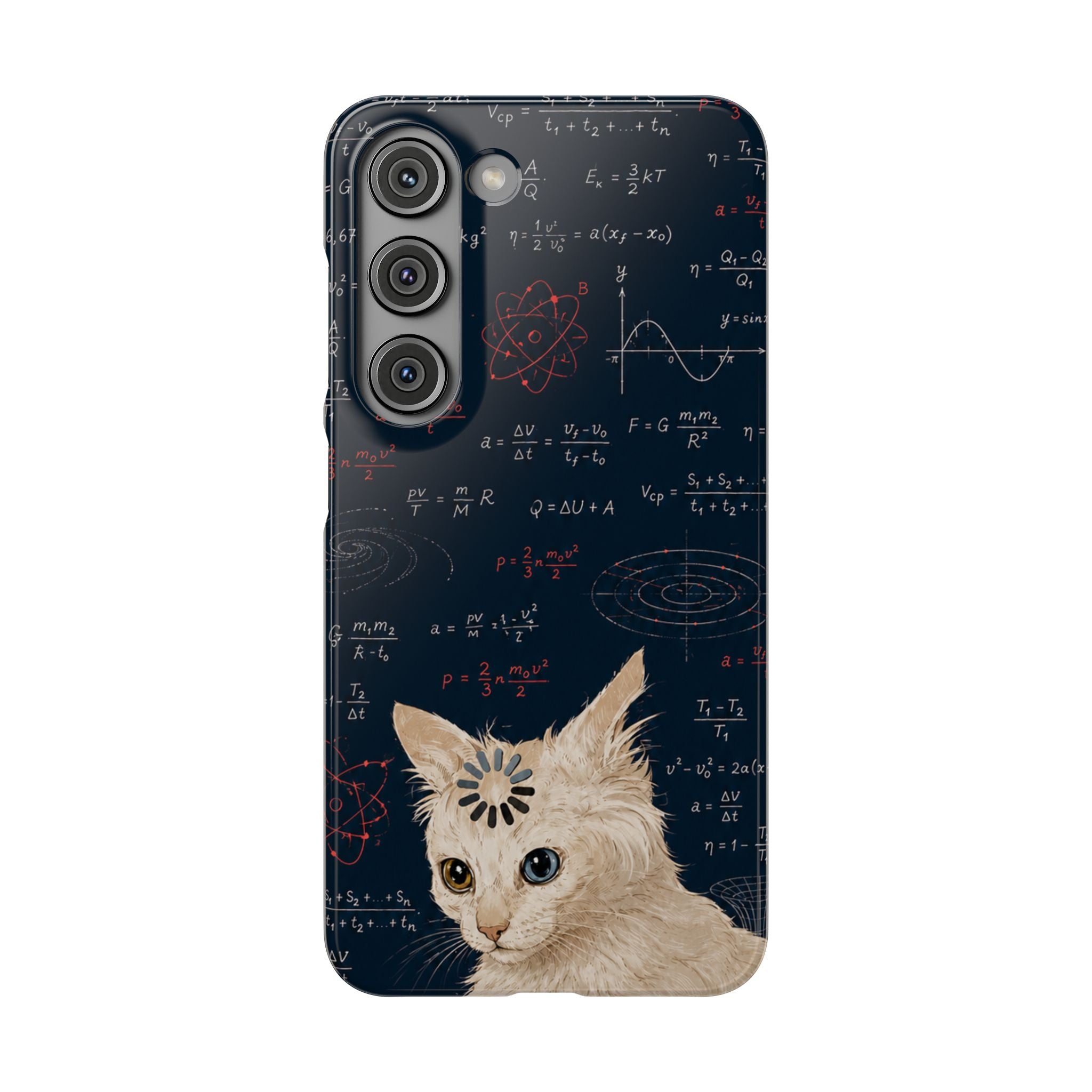 Quantum Kitty Physics Phone Case