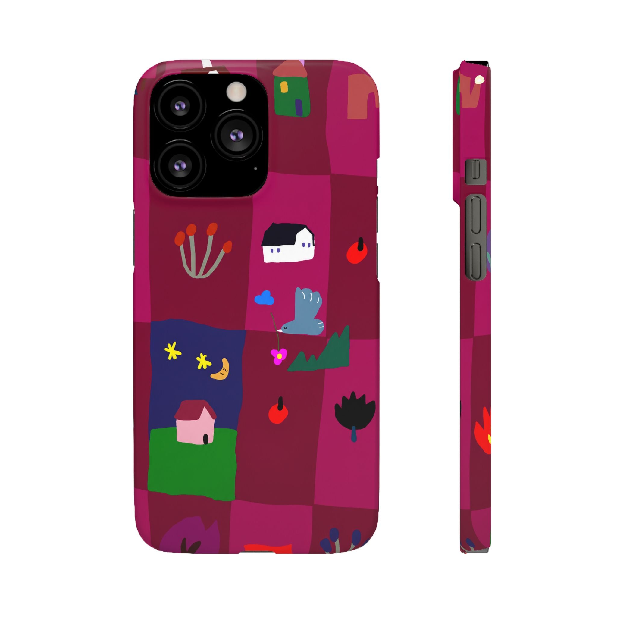 Whimsical Village Phone Case