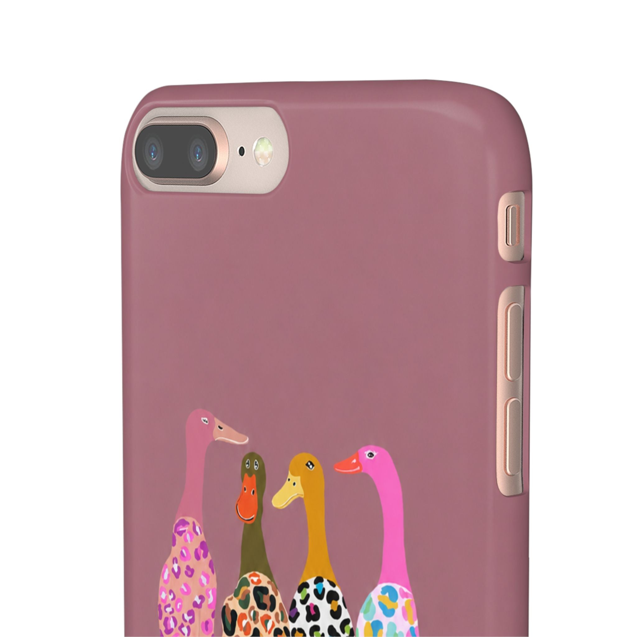 Colorful Leopard Ducks Phone Case